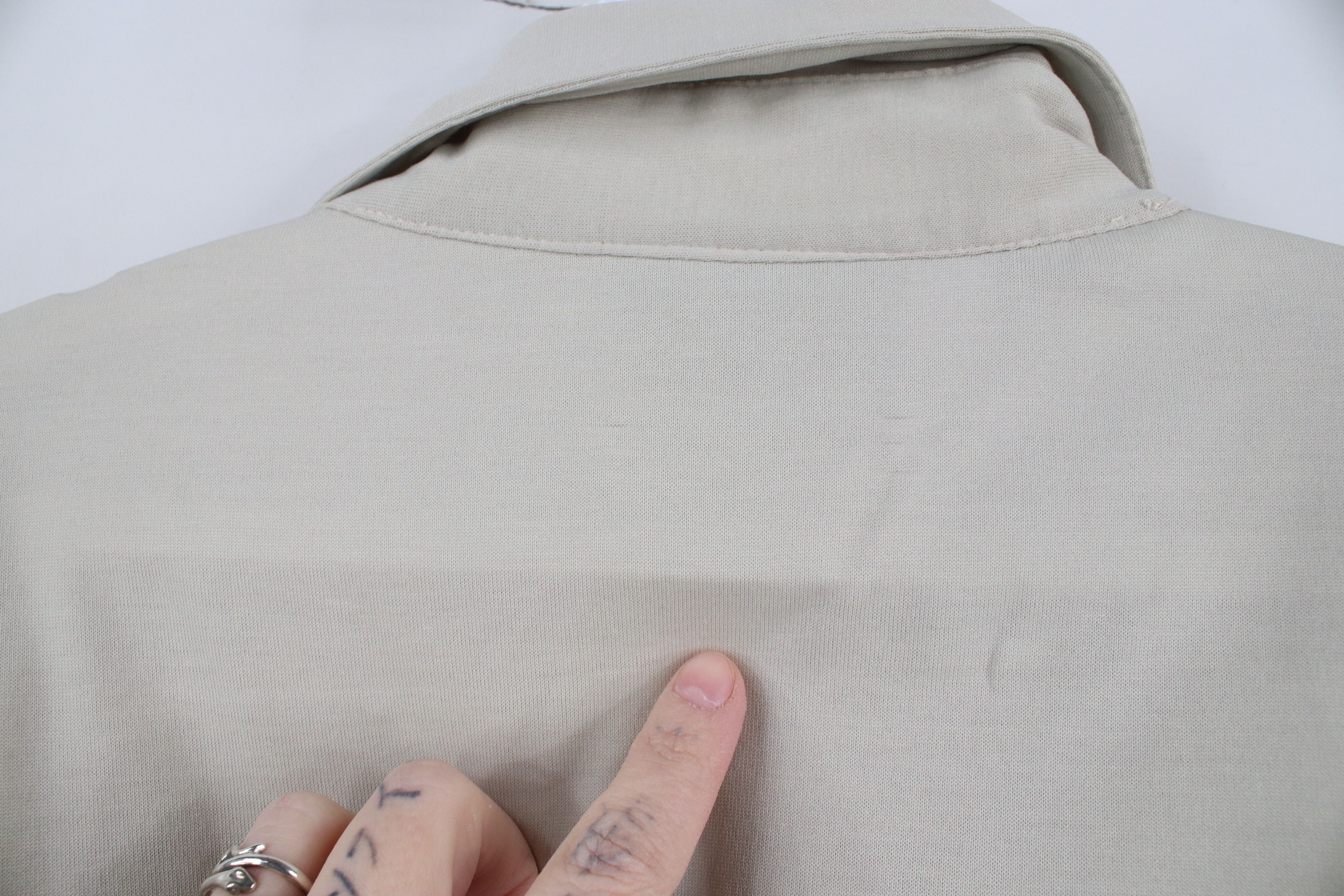 Vintage Vintage 90s Streetwear Ribbed Collared Pullover Polo Shirt Size US XL / EU 56 / 4 - 10 Thumbnail