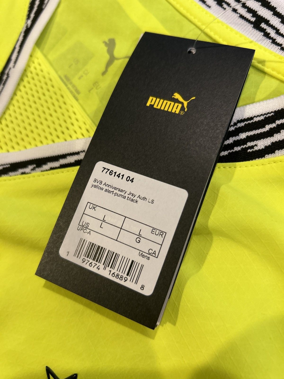 Puma 24/25 Borussia Dortmund Anniversary Fourth Shirt Size US L / EU 52-54 / 3 - 15 Thumbnail