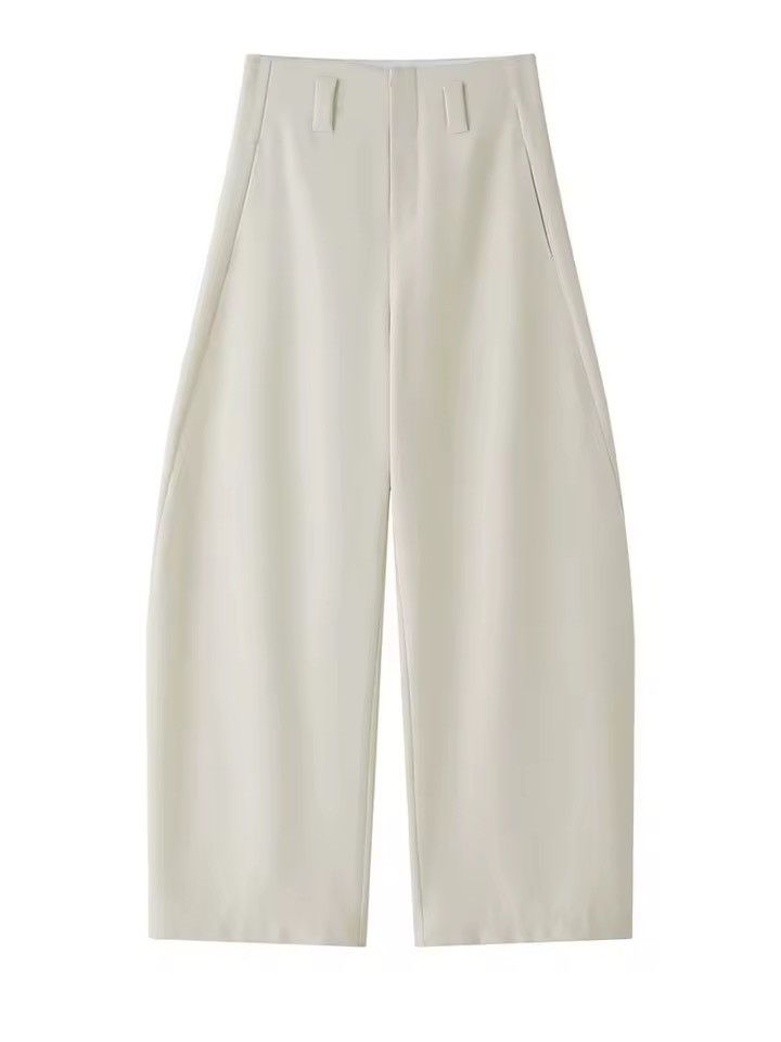 Other Casual Wide Leg Straight Loose Baggy School Pants Size 27" / US 4 / IT 40 - 6 Thumbnail