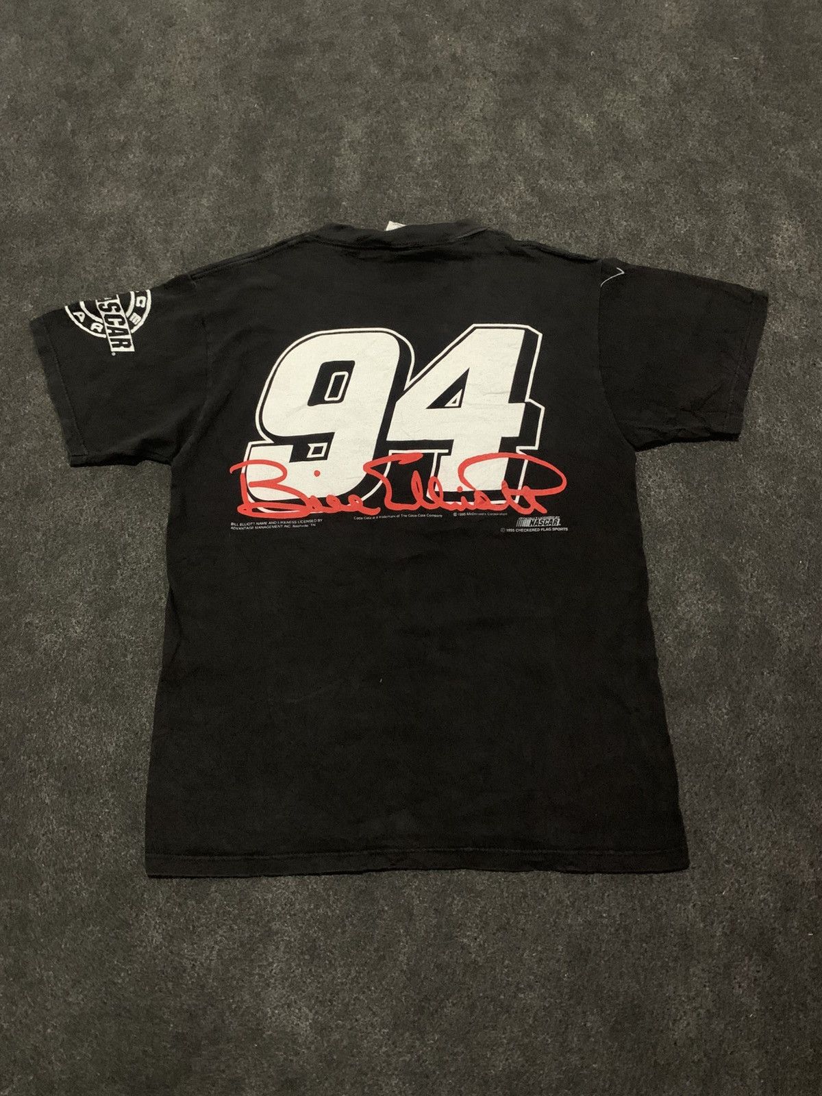 NASCAR Vintage 1995 Bill Elliott McDonald's Racing Team NASCAR Tee Size US M / EU 48-50 / 2 - 7 Thumbnail