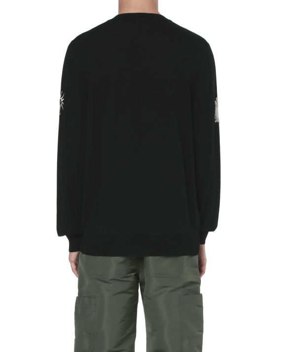 Alexander McQueen o1y1024 Sweater in Black Size US S / EU 44-46 / 1 - 4 Thumbnail