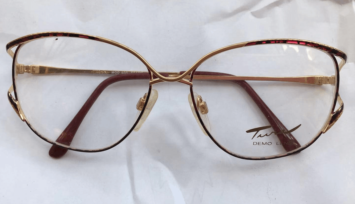 Vintage Vintage 80s TURA Mod 405 Red Woman Eyeglasses Size ONE SIZE - 3 Thumbnail