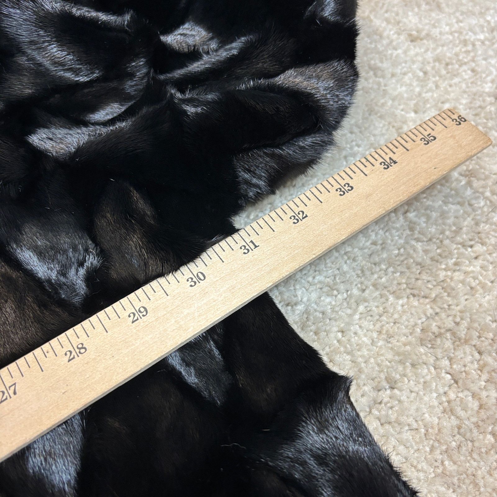 Vintage Vintage Lazare's Furs Pieced Mink Fur Hooded Jacket Size 50 Size US L / EU 52-54 / 3 - 5 Thumbnail