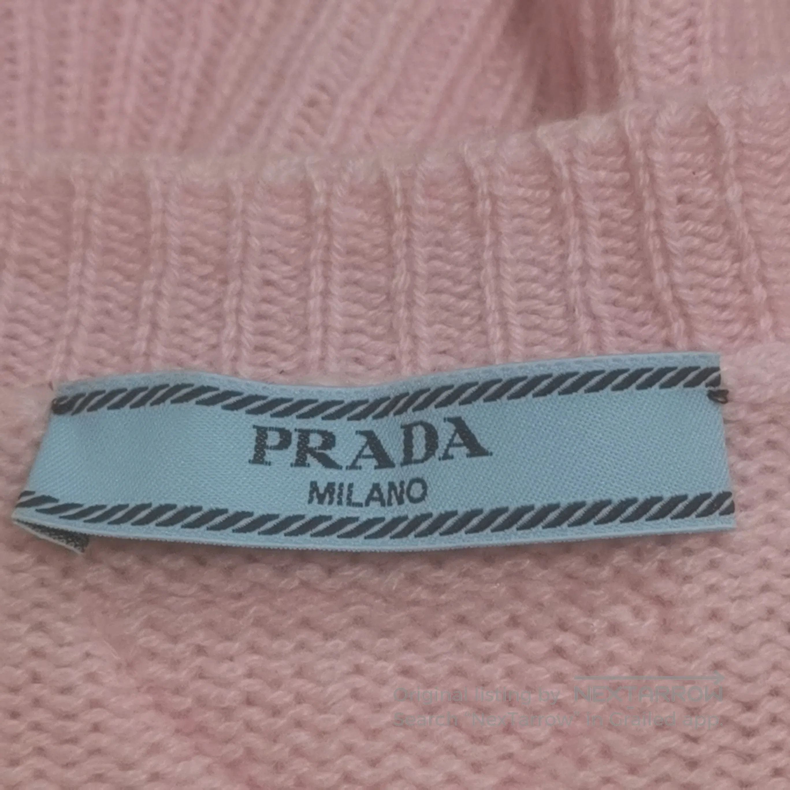 Prada Prada Pink Cashmere Button-Up Cardigan . Size US M / EU 48-50 / 2 - 4 Thumbnail