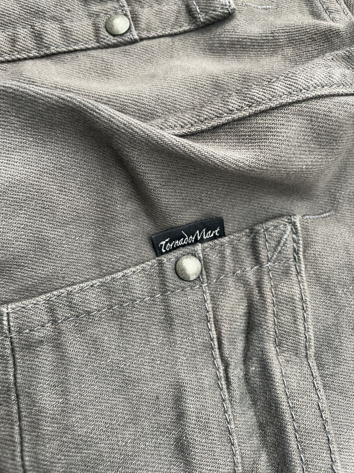 Tornado Mart 💥RARE💥TORNADO MART WAXED WHISKER SKINNY JEANS ARCHIVE Size US 32 / EU 48 - 10 Thumbnail