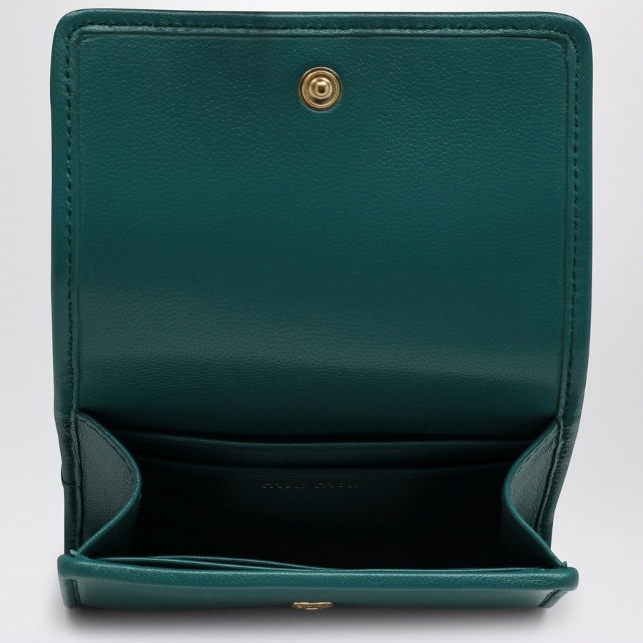 Miu Miu o1d2blof0924 Size: OS / Wallet in Green Size ONE SIZE - 2 Thumbnail