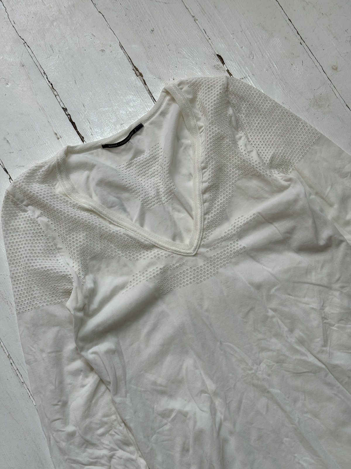 Marithe + Francois Girbaud VINTAGE MARITHE FRANCOIS GIRBAUD THERMO 2000s LONG SLEEVE Size XS / US 0-2 / IT 36-38 - 5 Thumbnail