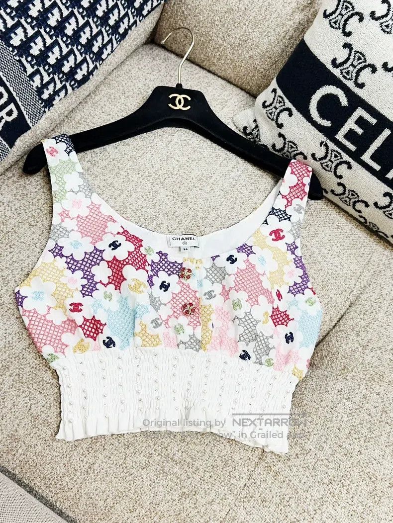 Chanel Chanel 24P Chanel Spring and Summer Series Flower Pearl wi Size XXS / US 00 / IT 34 - 1 Thumbnail