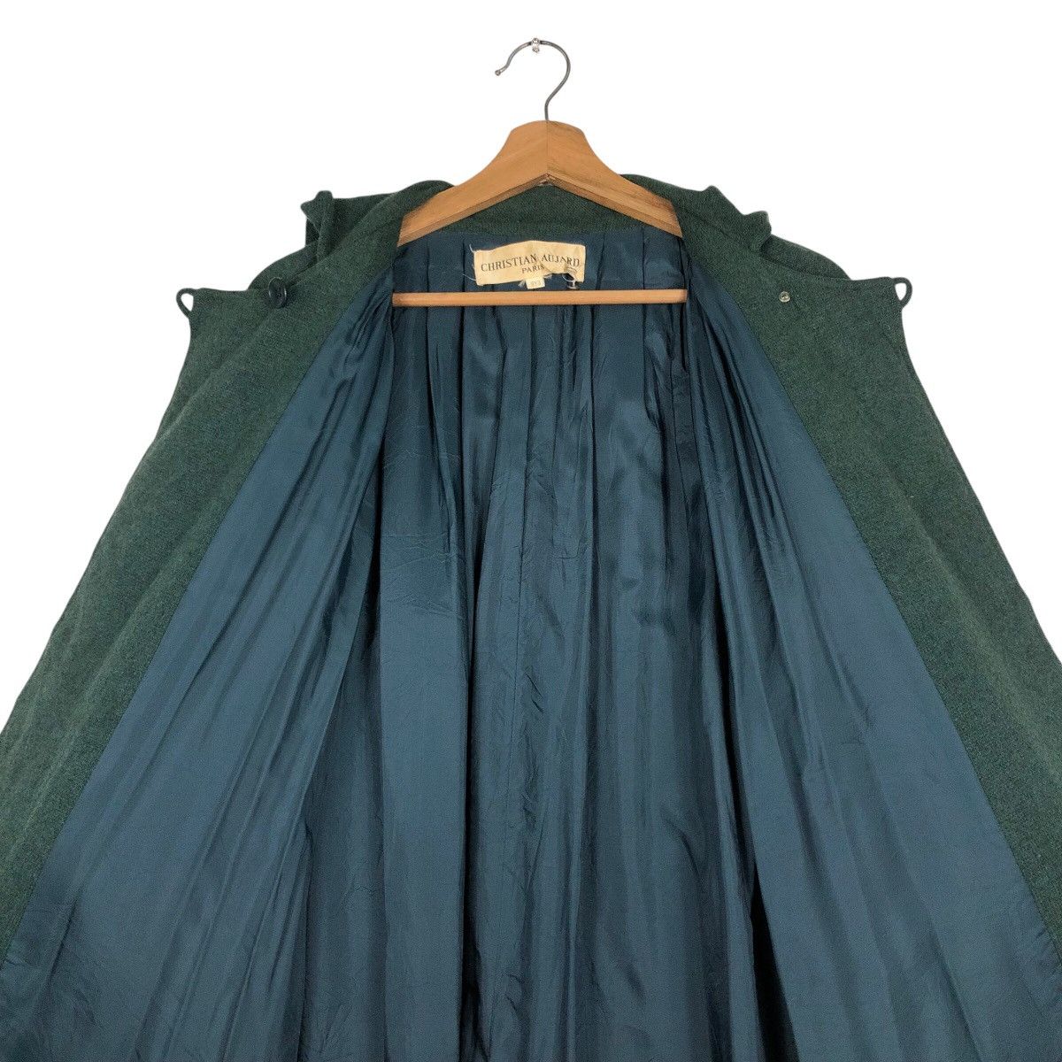 Designer 📌Vintage Long Jacket Oversized Christian Aujard Paris Size US M / EU 48-50 / 2 - 16 Thumbnail