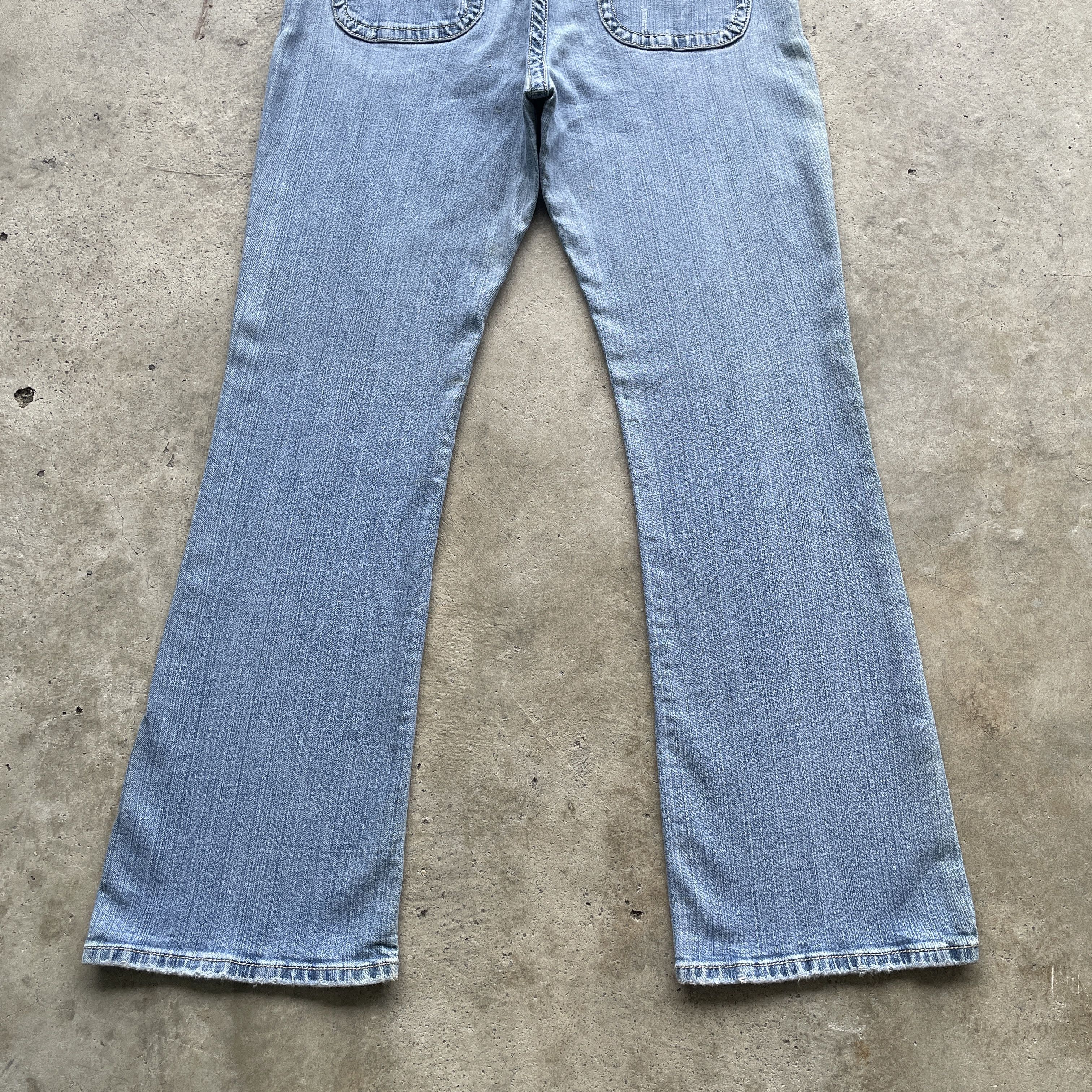 Japanese Brand × Jean W32 VINTAGE JAPANESE BOOTCUT JEANS FADED DENIM FLARE PANTS Size US 32 / EU 48 - 10 Thumbnail