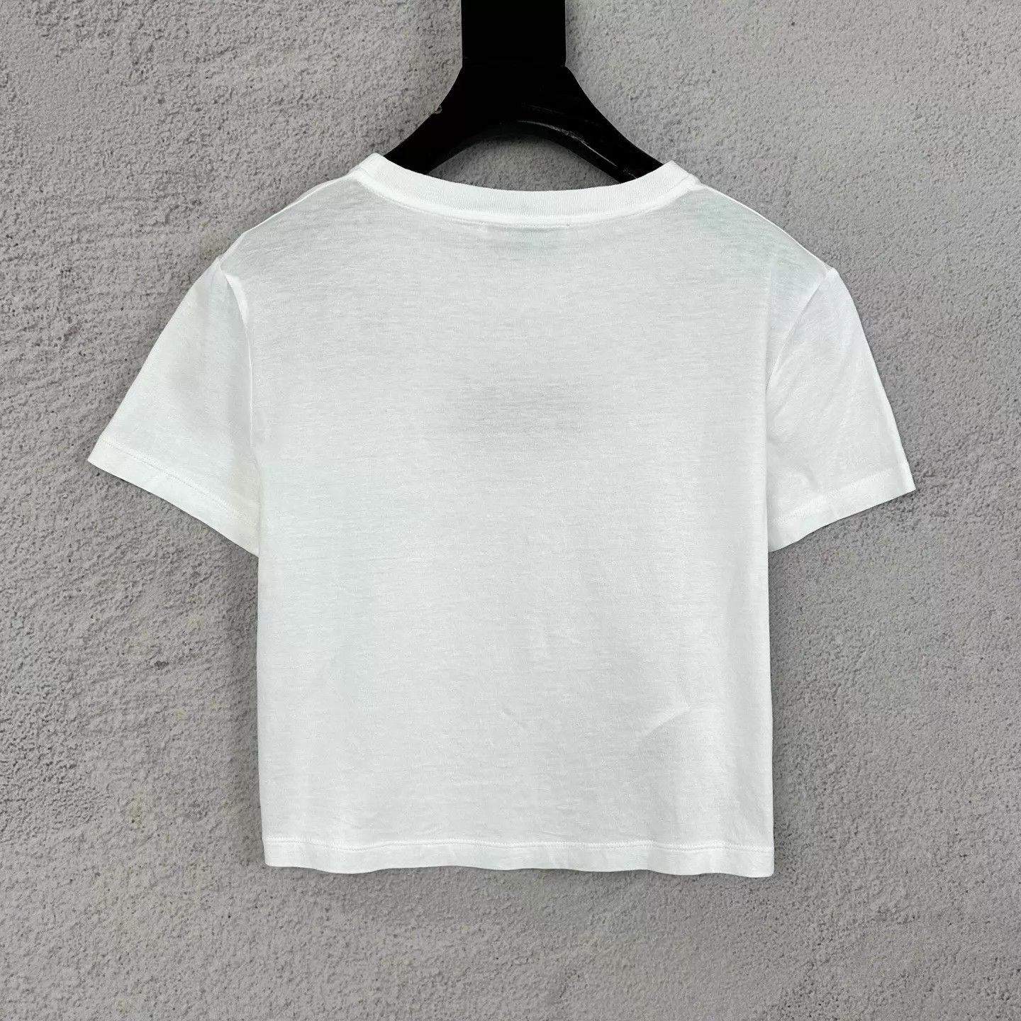 Miu Miu MIU MIU Sequin Logo Short Sleeve T-Shirt S Size S / US 4 / IT 40 - 2 Thumbnail