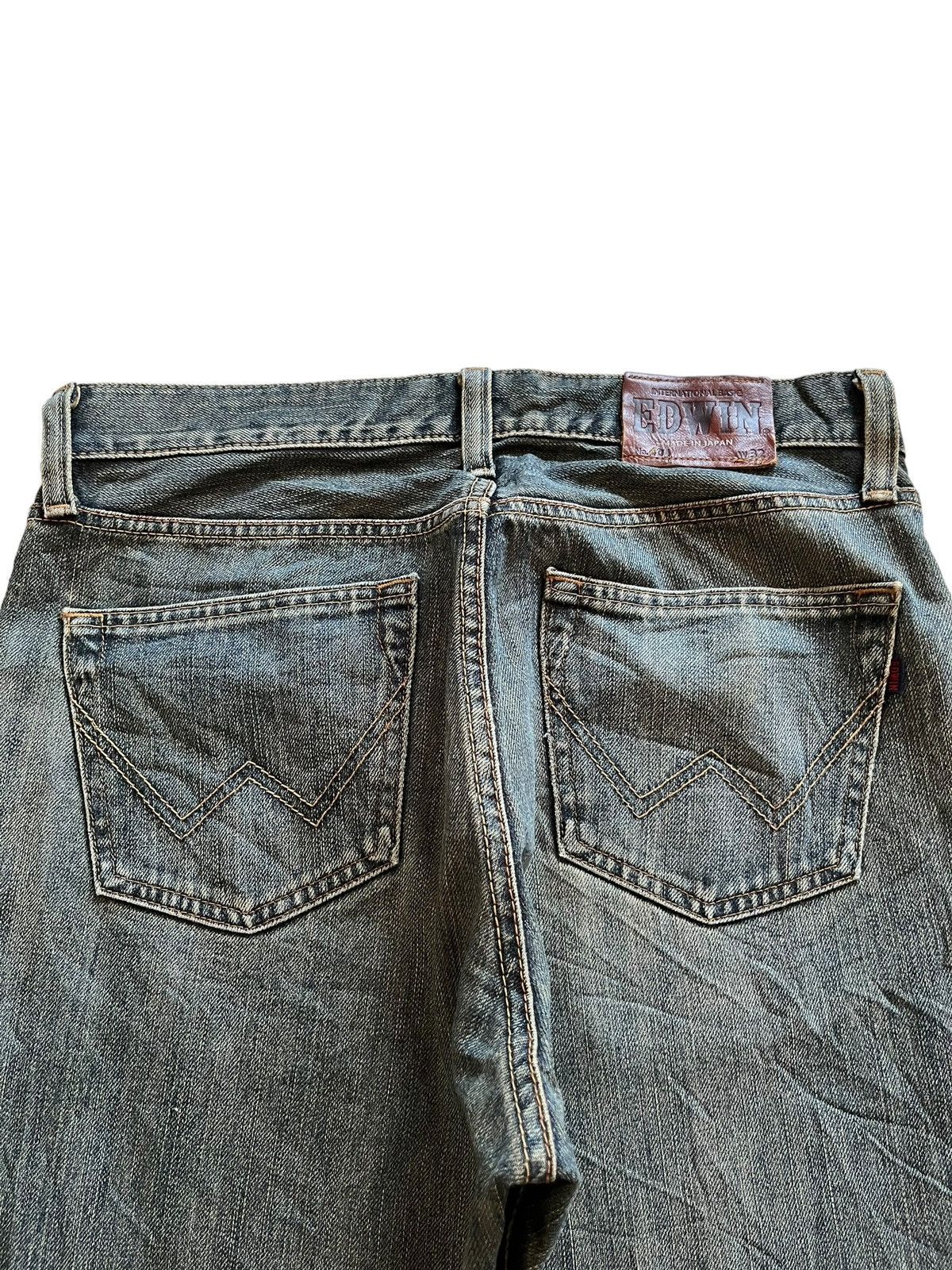 Edwin Vintage Japanese Edwin Mud Wash Style Baggy Jeans Size US 32 / EU 48 - 8 Thumbnail