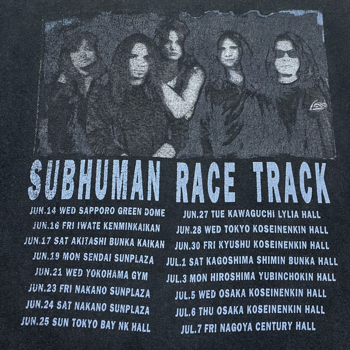 Band Tees Rare‼️🔥Vintage 90's Skid Row Subhuman Race Track T-Shirt Size US M / EU 48-50 / 2 - 7 Thumbnail