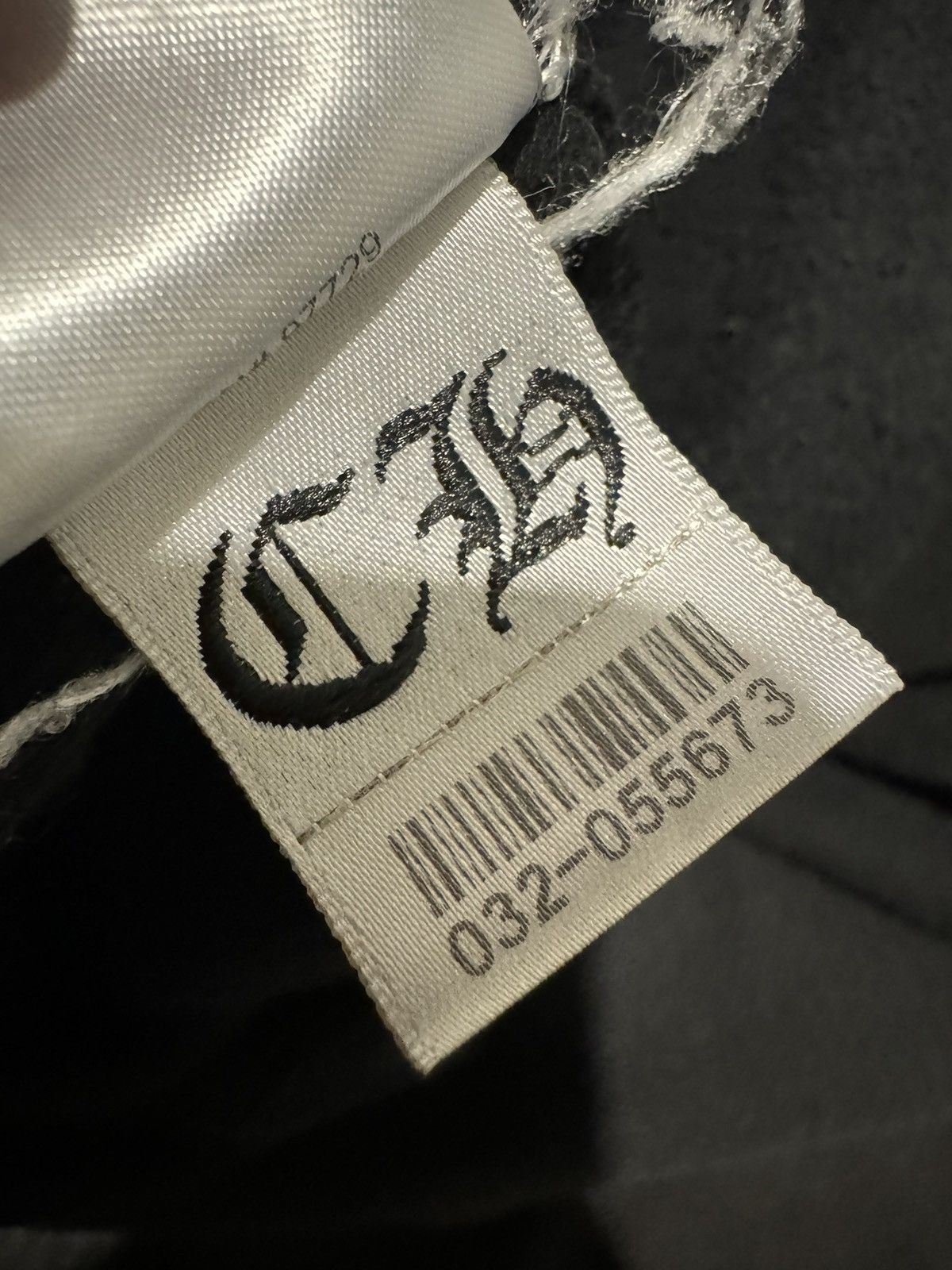 Chrome Hearts Chrome Hearts Black Spellout Crewneck - XLarge Size US XL / EU 56 / 4 - 8 Thumbnail