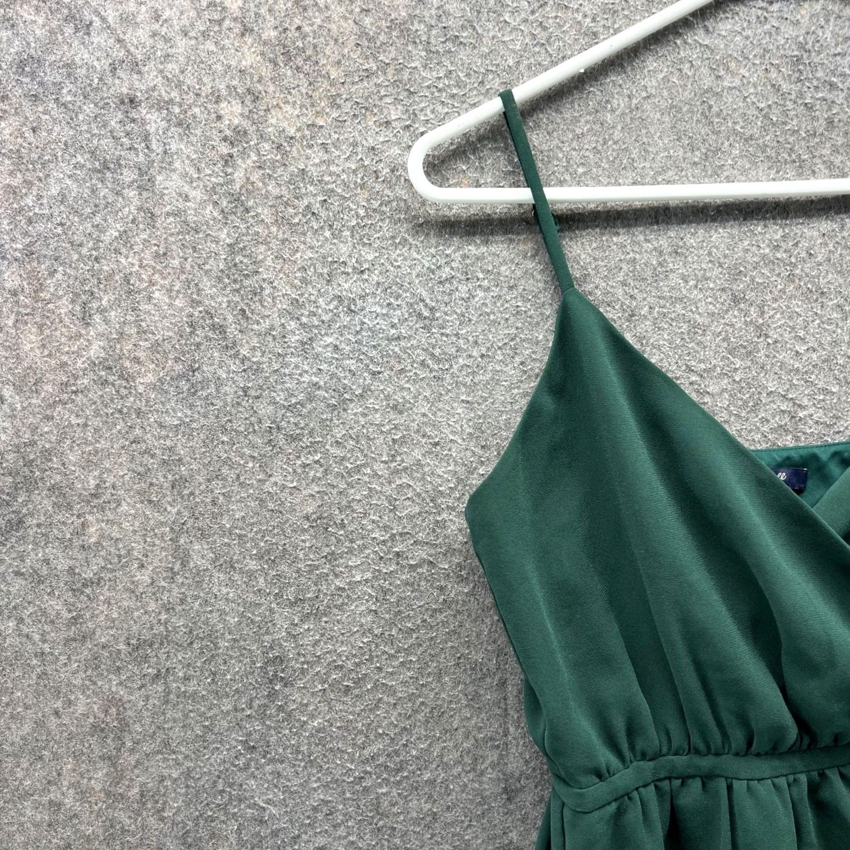 Madewell Madewell Dress Womens 2 Green Wrap Fit & Flare Sleeveless V Neck Short Summer Dress Size 26" / US 2 / IT 38 - 3 Thumbnail