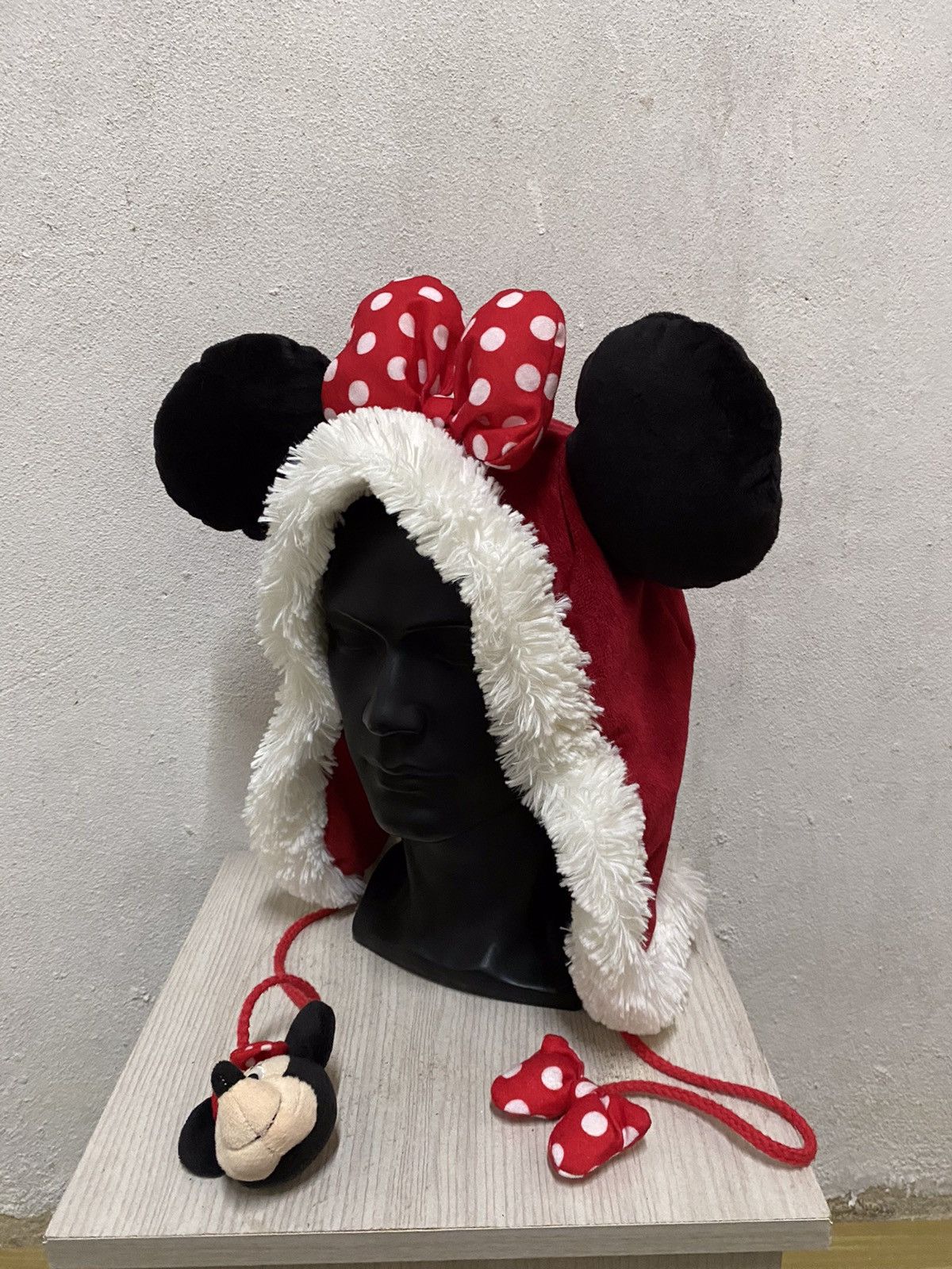 Disney × Mickey Mouse Disney Mickey Mouse Bunny Horn Beanie Hat Size ONE SIZE - 3 Thumbnail
