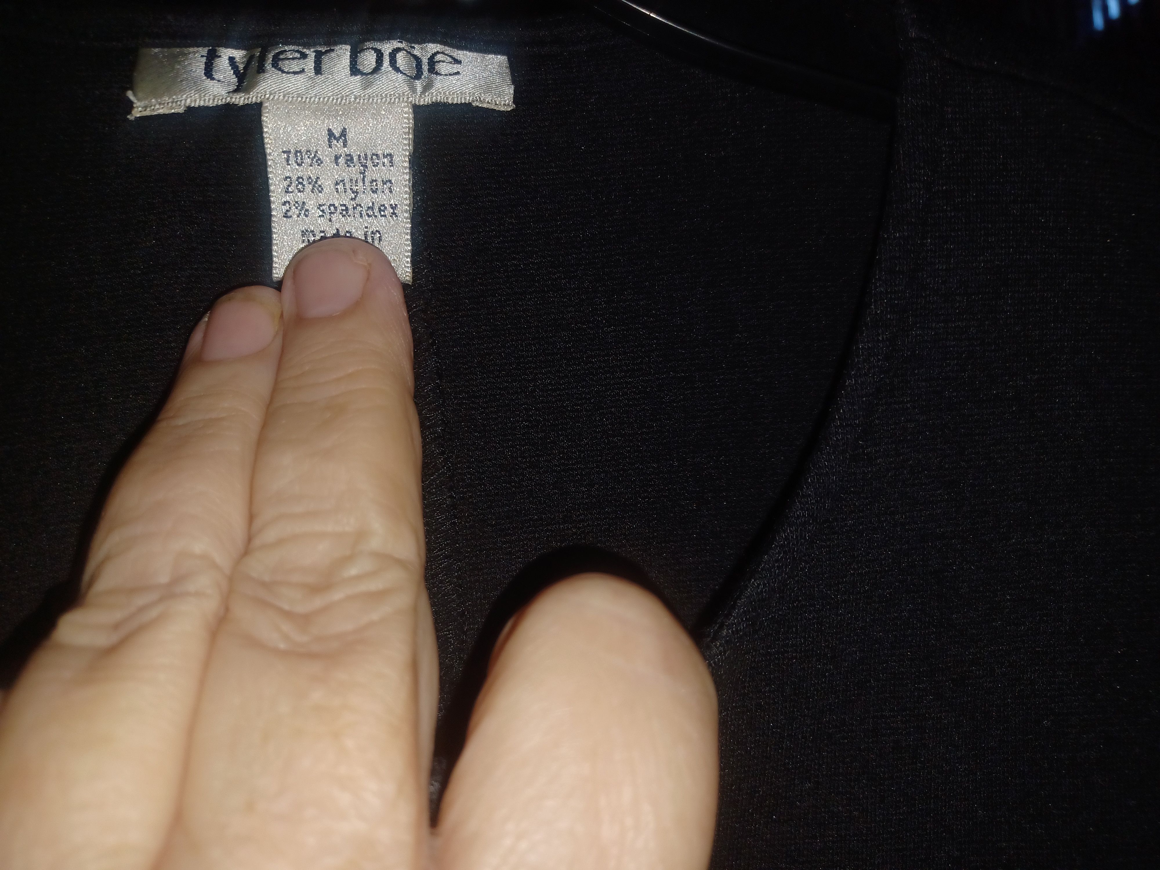 Other Tyler Boe Women's Sweater Medium Black Size M / US 6-8 / IT 42-44 - 3 Thumbnail