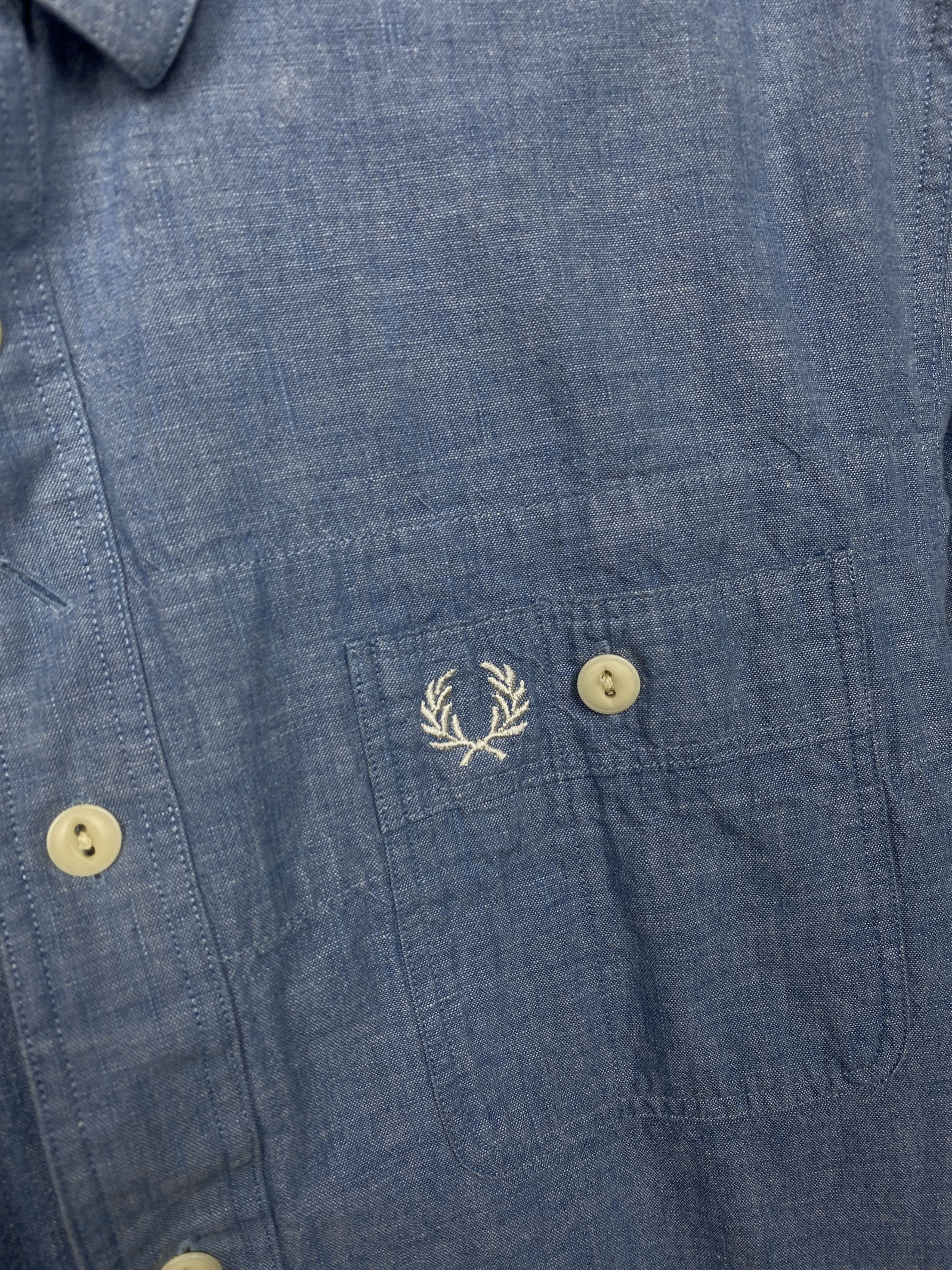 Fred Perry Fred Perry Vintage Mens Long Sleeve Shirt Size US S / EU 44-46 / 1 - 3 Thumbnail