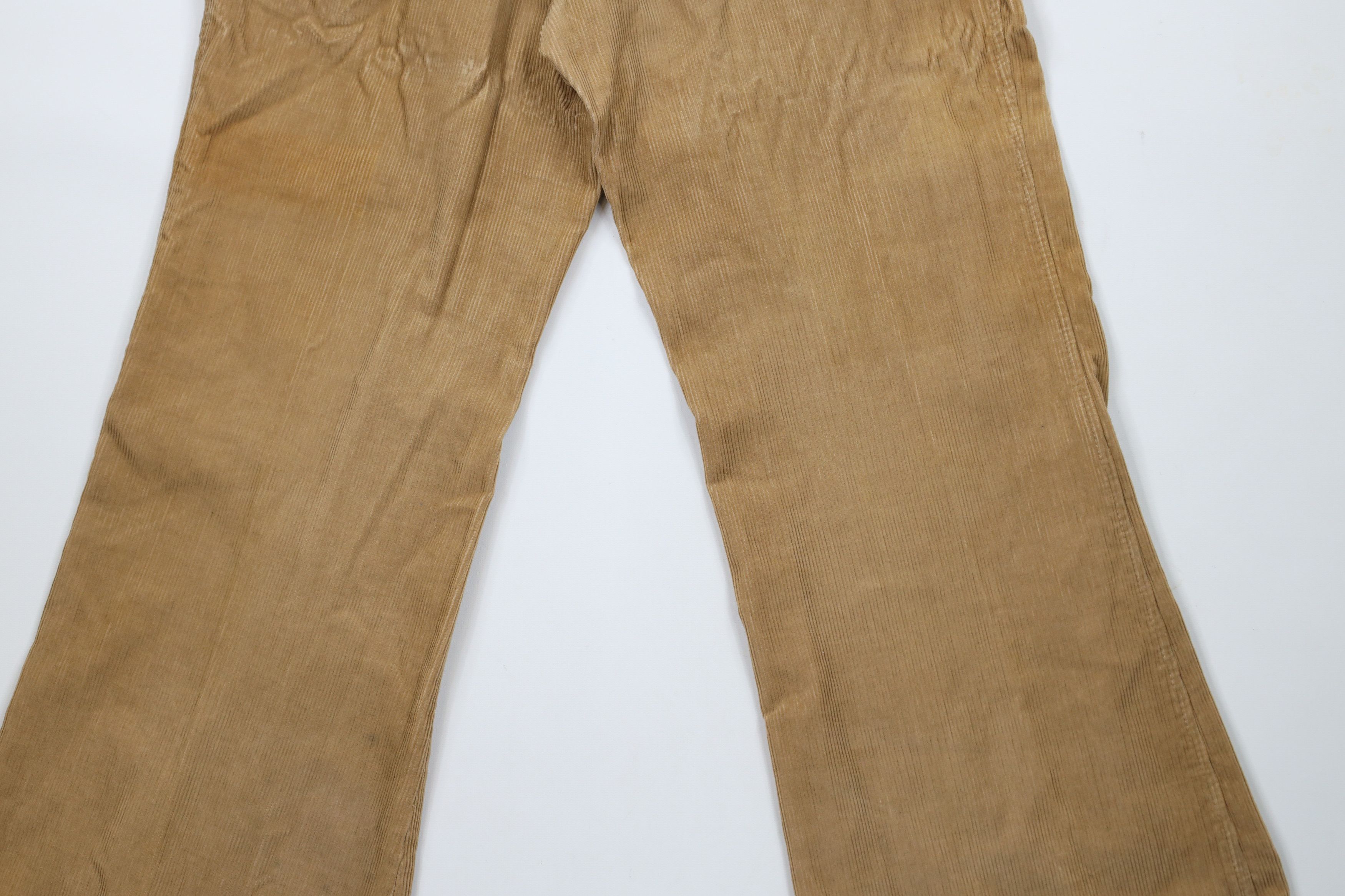 Vintage Vintage 70s Streetwear Wide Leg Bell Bottoms Corduroy Pants Size US 32 / EU 48 - 9 Thumbnail