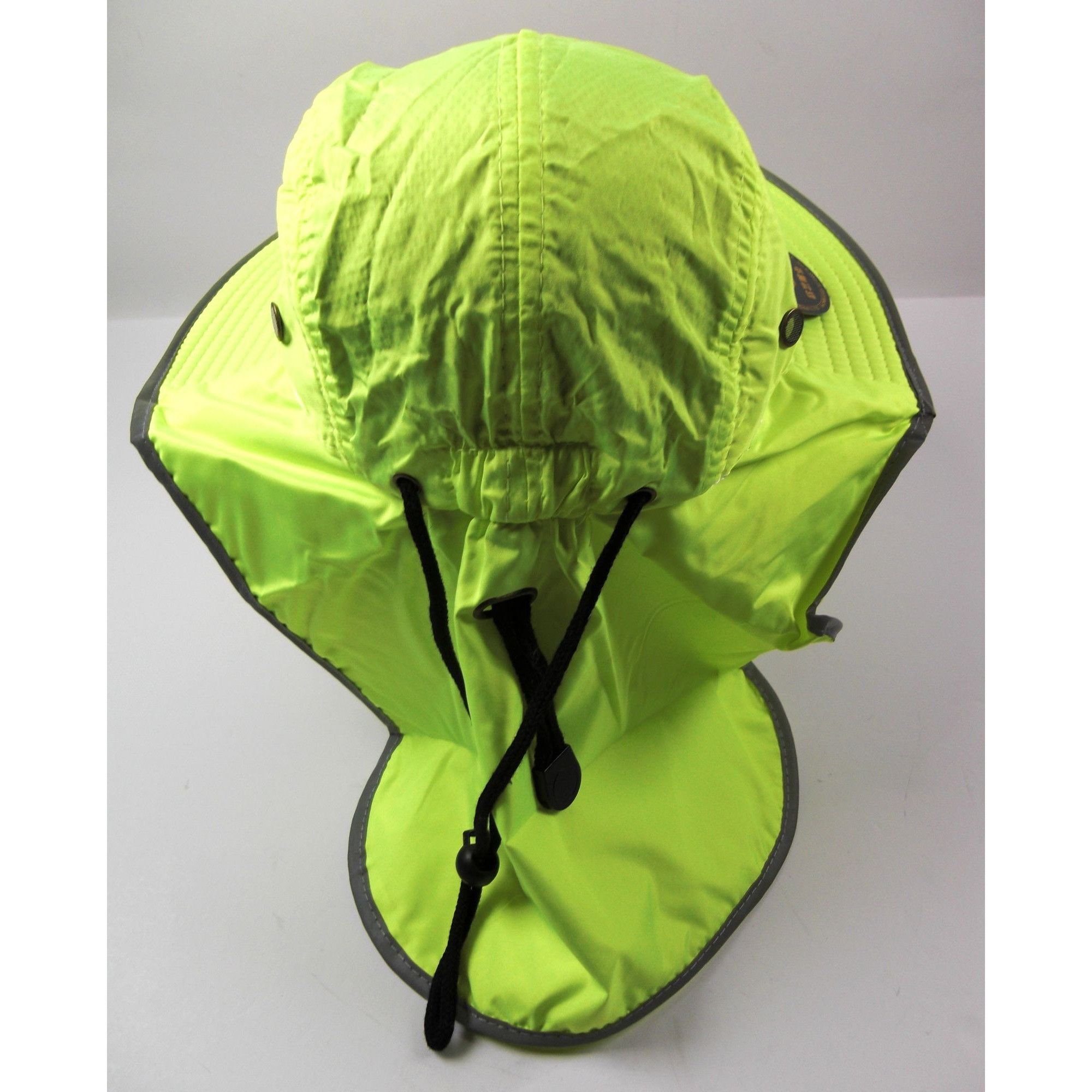 Other Hat High Visibility Reflective Work Safety Sun Hat Yellow Wi Size ONE SIZE - 2 Thumbnail