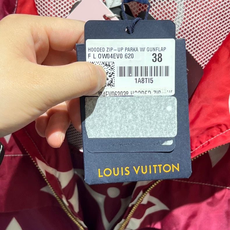Louis Vuitton Louis Vuitton Gradient big old flower full print hooded as Size XS / US 0-2 / IT 36-38 - 5 Thumbnail