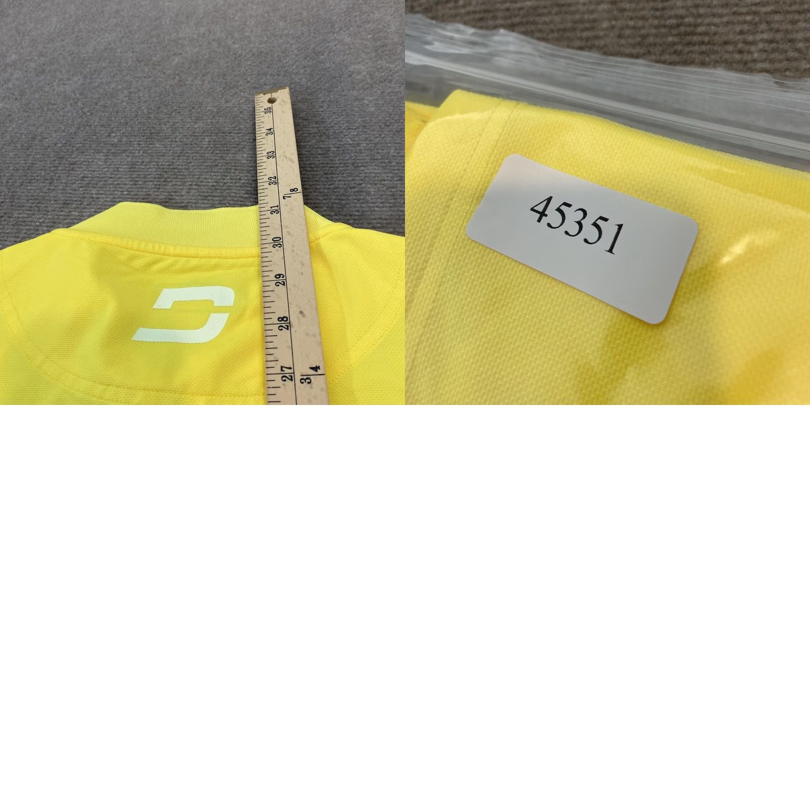 Vintage Druids Polo Shirt Mens XL Performance Golf Stretch Lightweight Top Yellow Size US XL / EU 56 / 4 - 8 Thumbnail