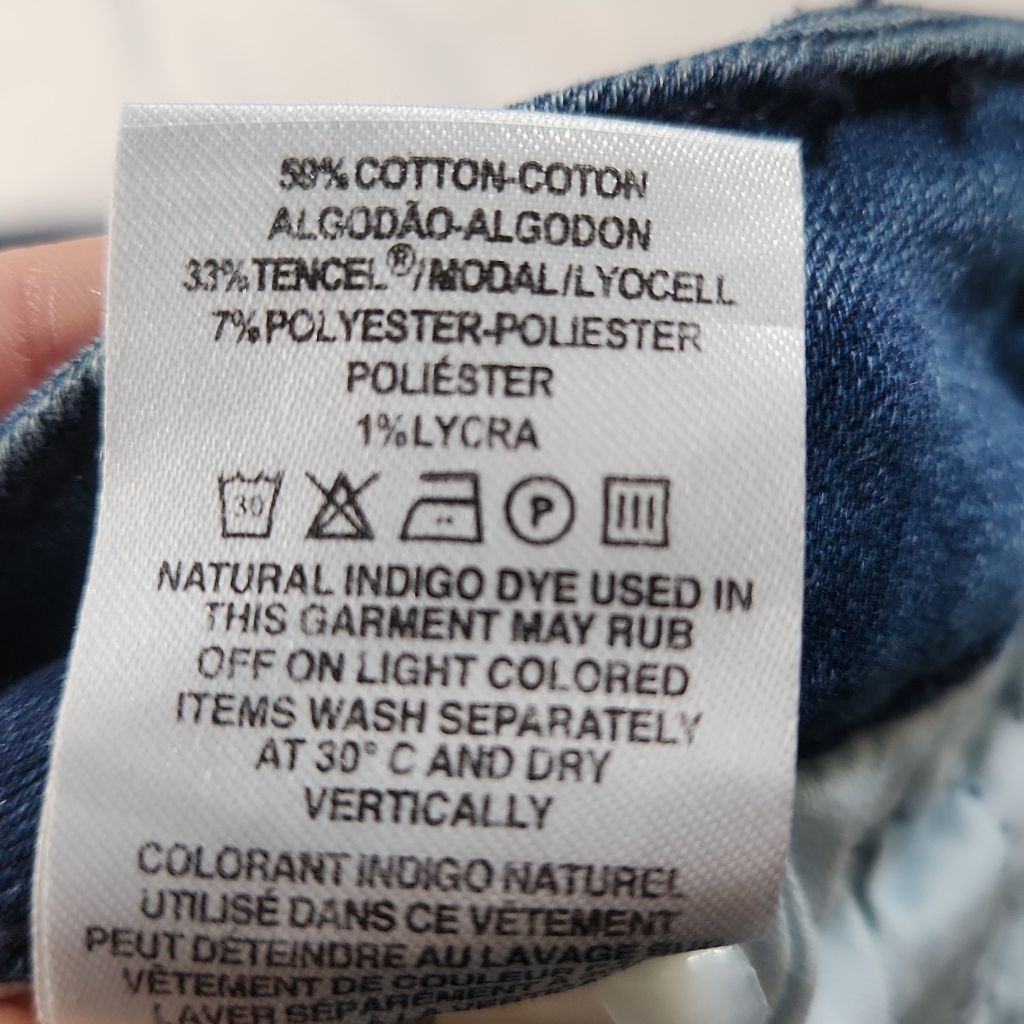 Warpweft Company Warp + Weft Ladies Waist Size 27 JFK New York City Blue Dist Size 27" / US 4 / IT 40 - 8 Thumbnail