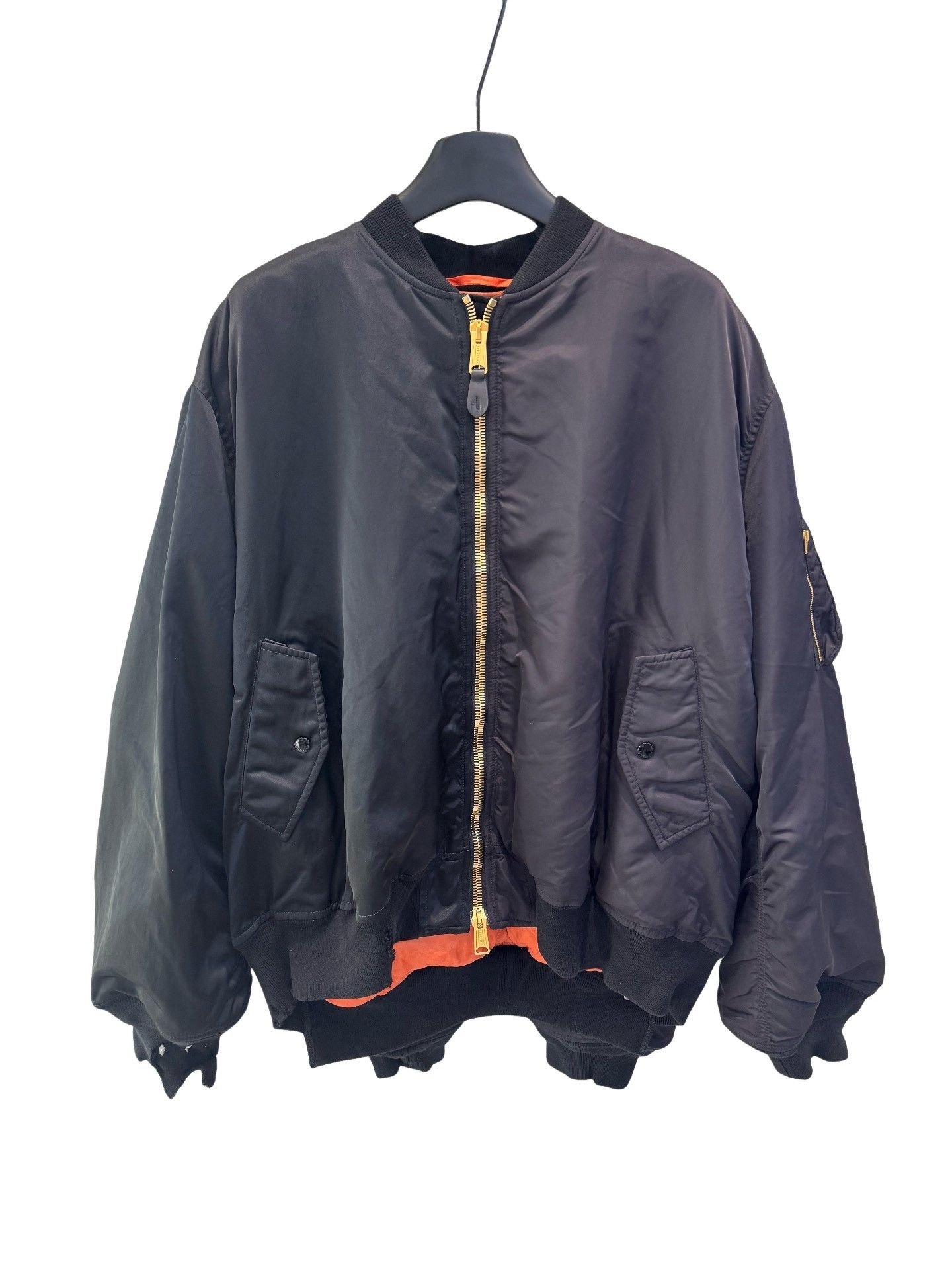 Balenciaga Balenciaga Bomber Jacket Size M Size US M / EU 48-50 / 2 - 1 Thumbnail