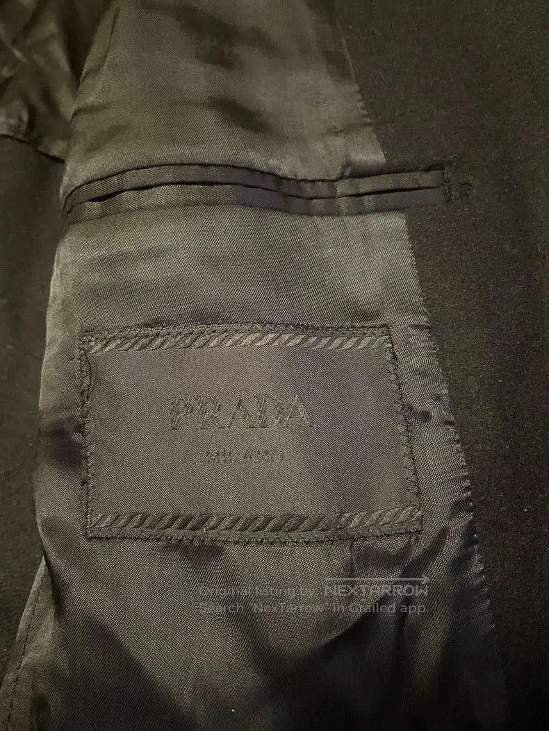 Prada Prada Men's Wool Blend Coat. Size US L / EU 52-54 / 3 - 4 Thumbnail