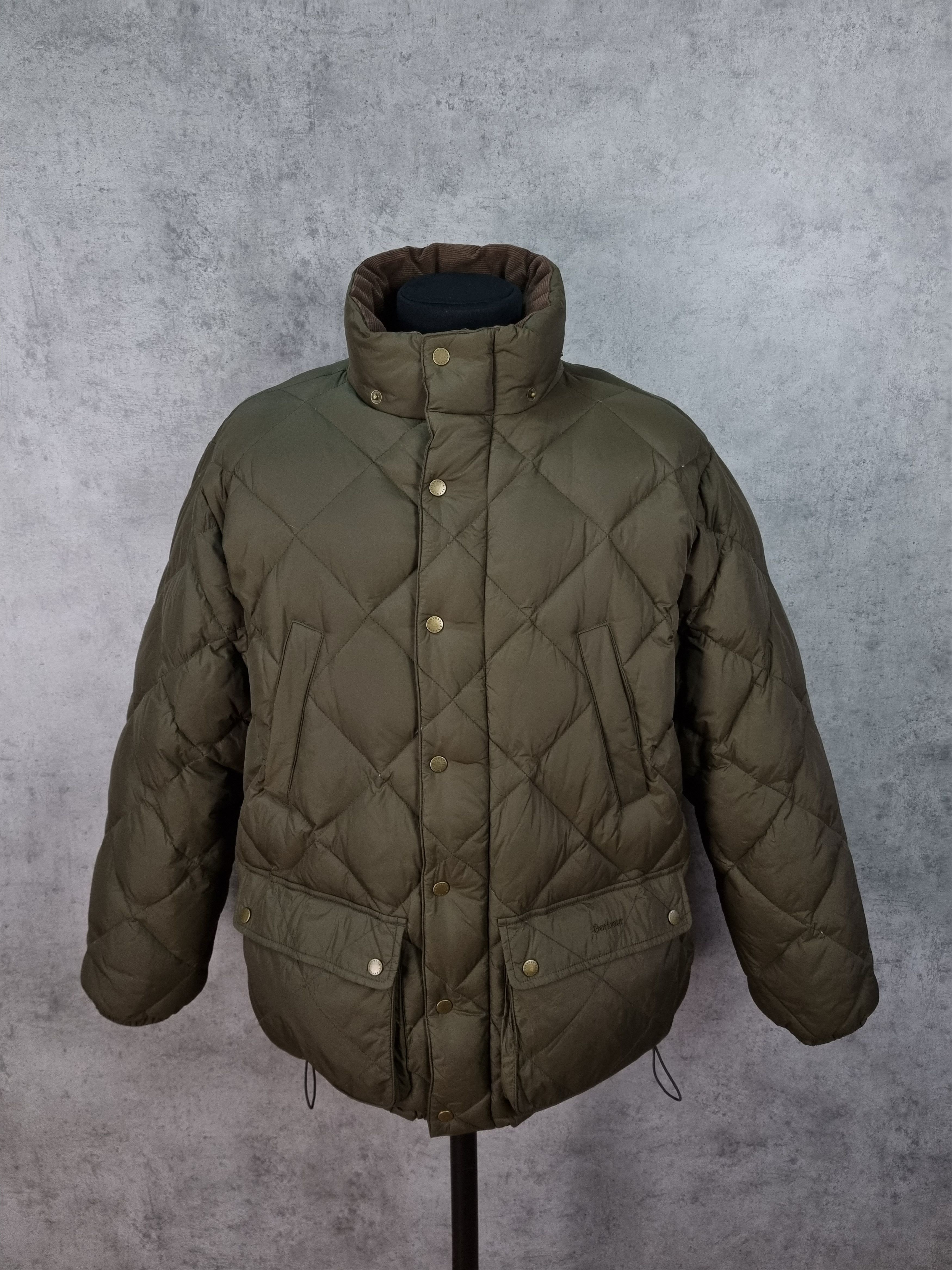 Barbour × Vintage Rare Barbour Down Quilted Jacket Arctic Size US L / EU 52-54 / 3 - 25 Thumbnail