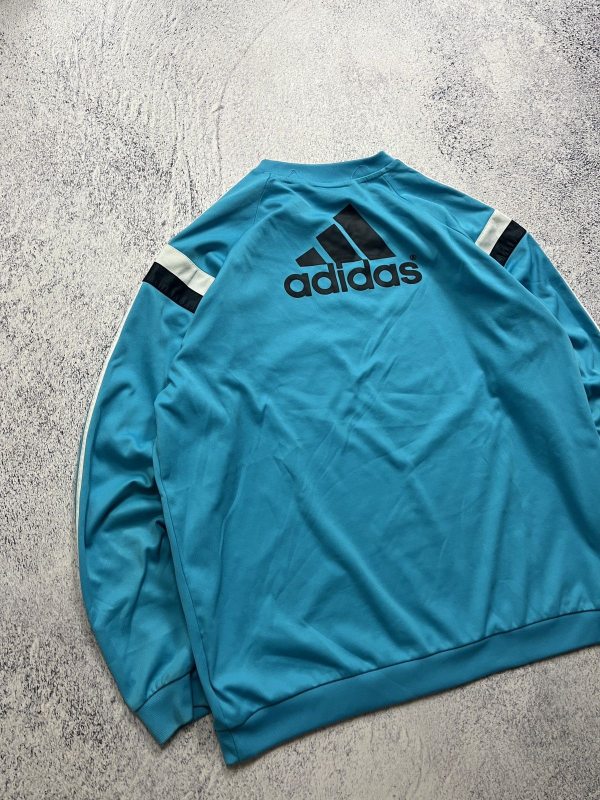 Adidas ⚽️ Adidas Chelsea 2014 Soccer Training Sweatshirt Football Size US XL / EU 56 / 4 - 10 Thumbnail