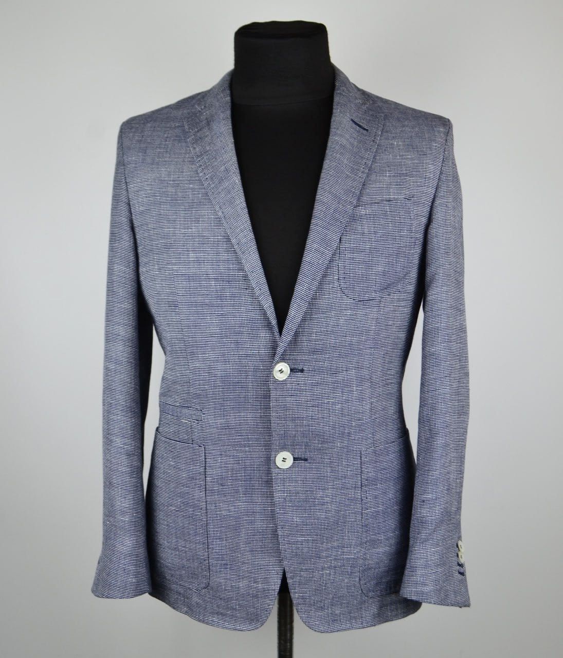 Corneliani Corneliani ID Blazer Two buttons Flax Cotton Men Size 48 R Size 48R - 1 Thumbnail