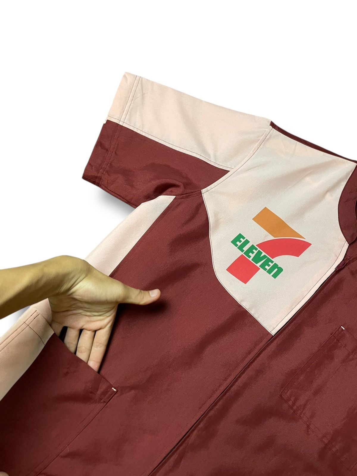 Japanese Brand 7-Eleven Workers Uniform Jacket (110) Size US L / EU 52-54 / 3 - 4 Thumbnail