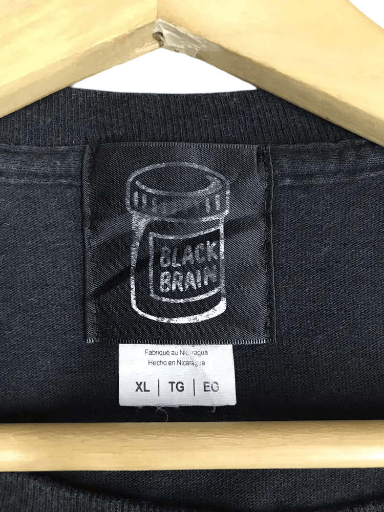 Gildan Black Brain Tshirts Size US XL / EU 56 / 4 - 7 Thumbnail