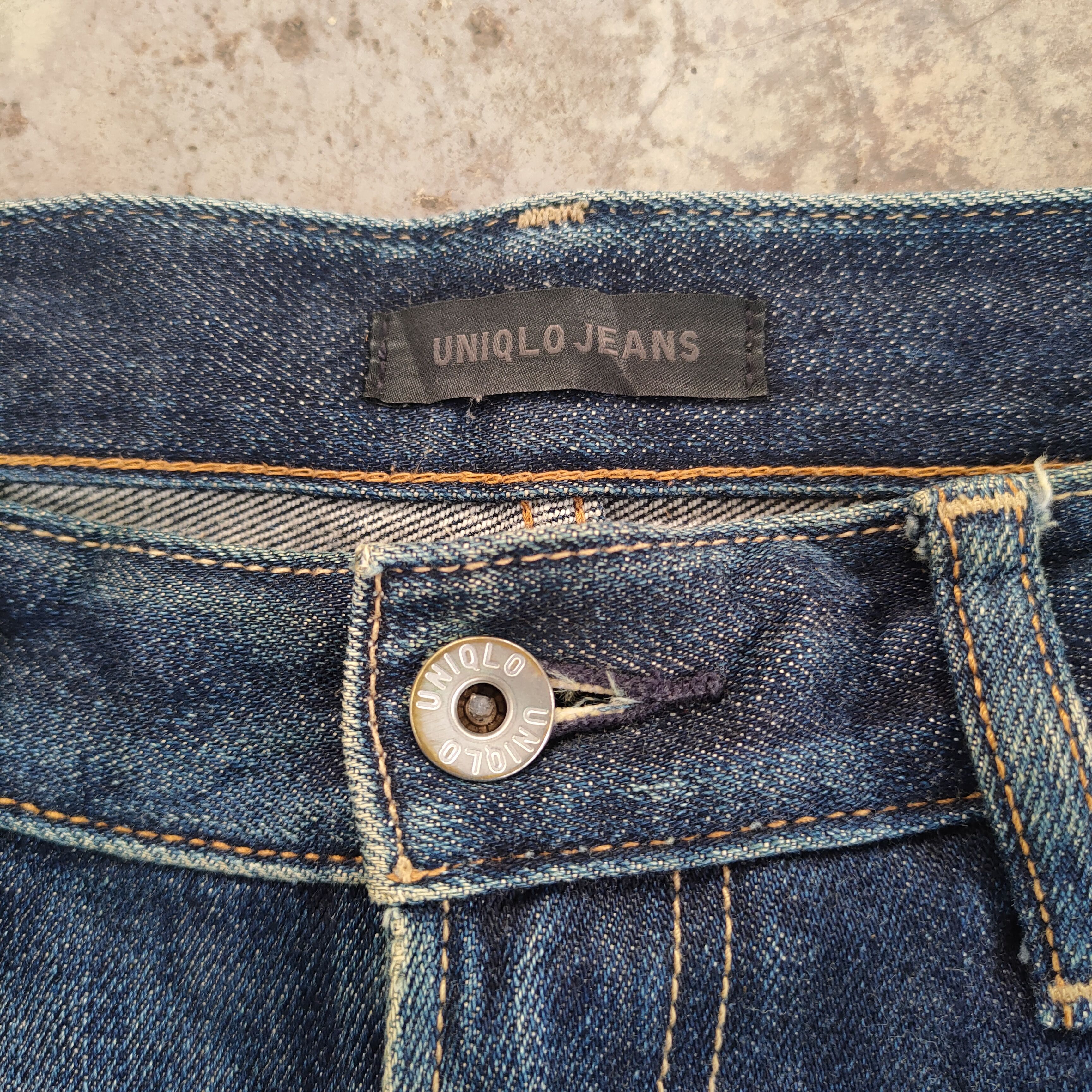 Japanese Brand VINTAGE JAPANESE SKINNY FADED JEAN DENIM PANTS Size US 32 / EU 48 - 6 Thumbnail