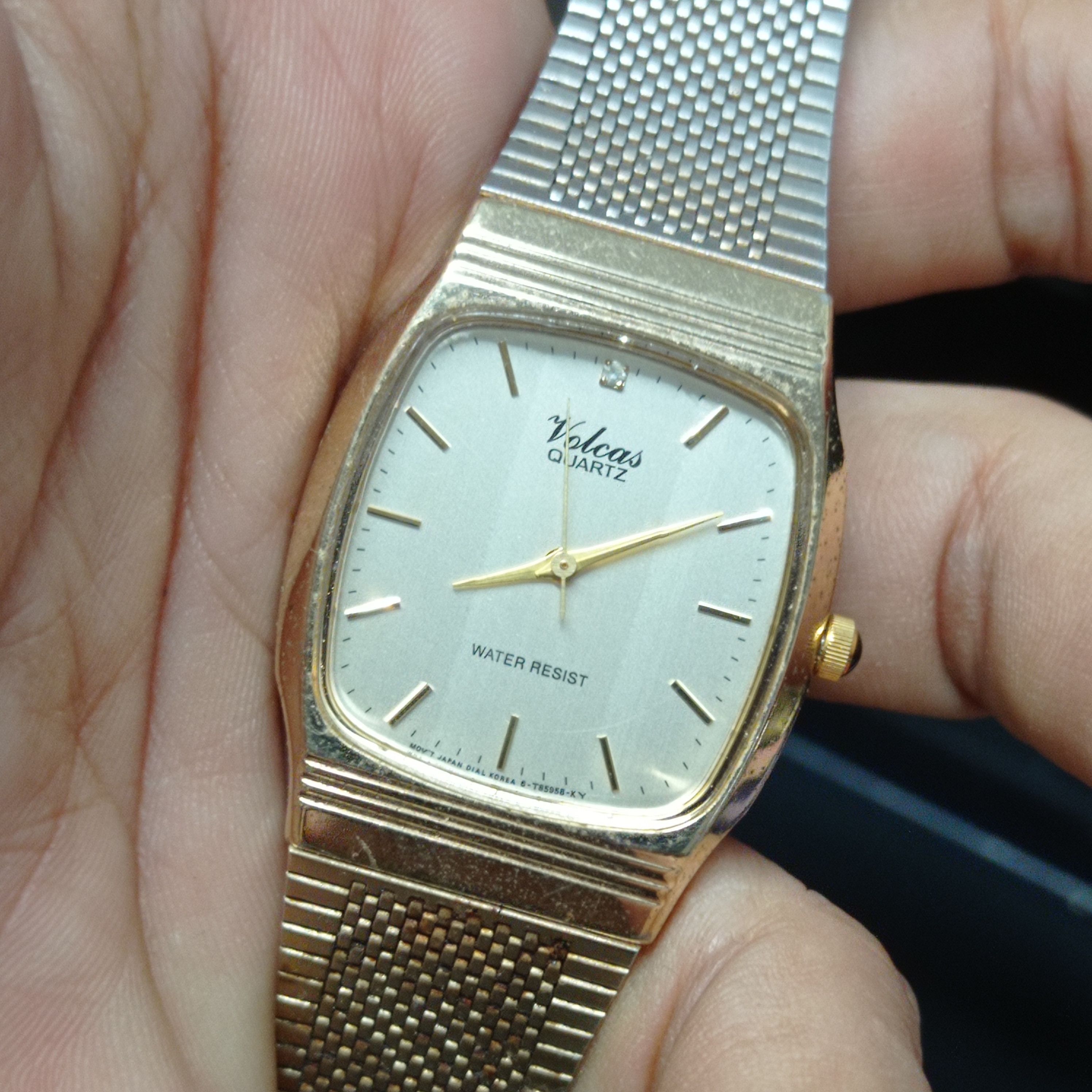 Vintage Vintage Retro Volcas Watch by Japan Made (fully steel) Size ONE SIZE - 4 Thumbnail