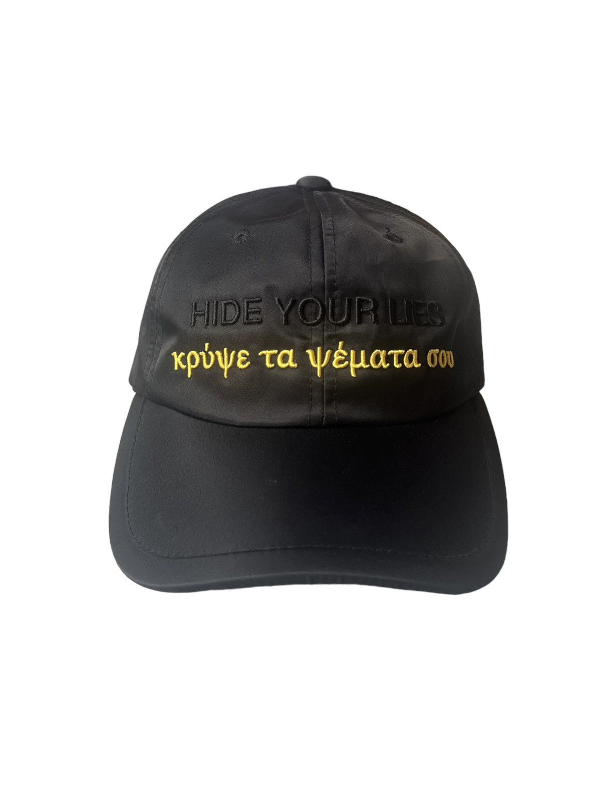 Juun.J Juun.J ‘Hide Your Lies” Embroidered Cap Size ONE SIZE - 1 Thumbnail