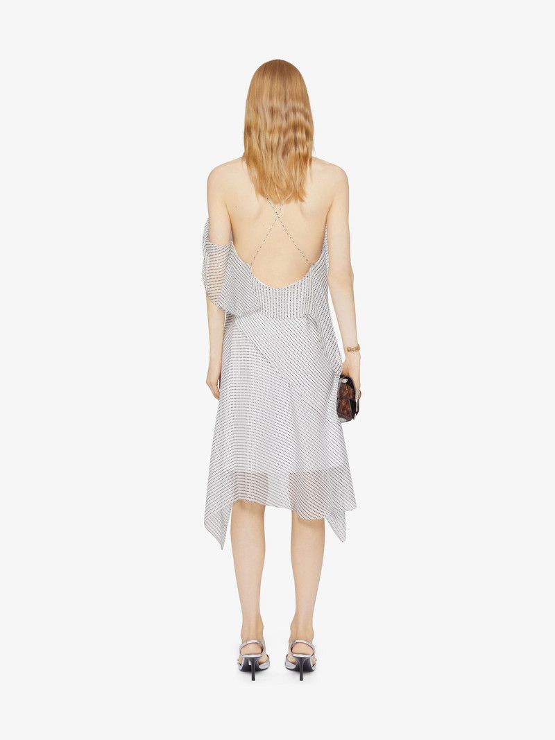 Givenchy o1w1db10326 Midi Dress With Strapes in White Size M / US 6-8 / IT 42-44 - 4 Thumbnail