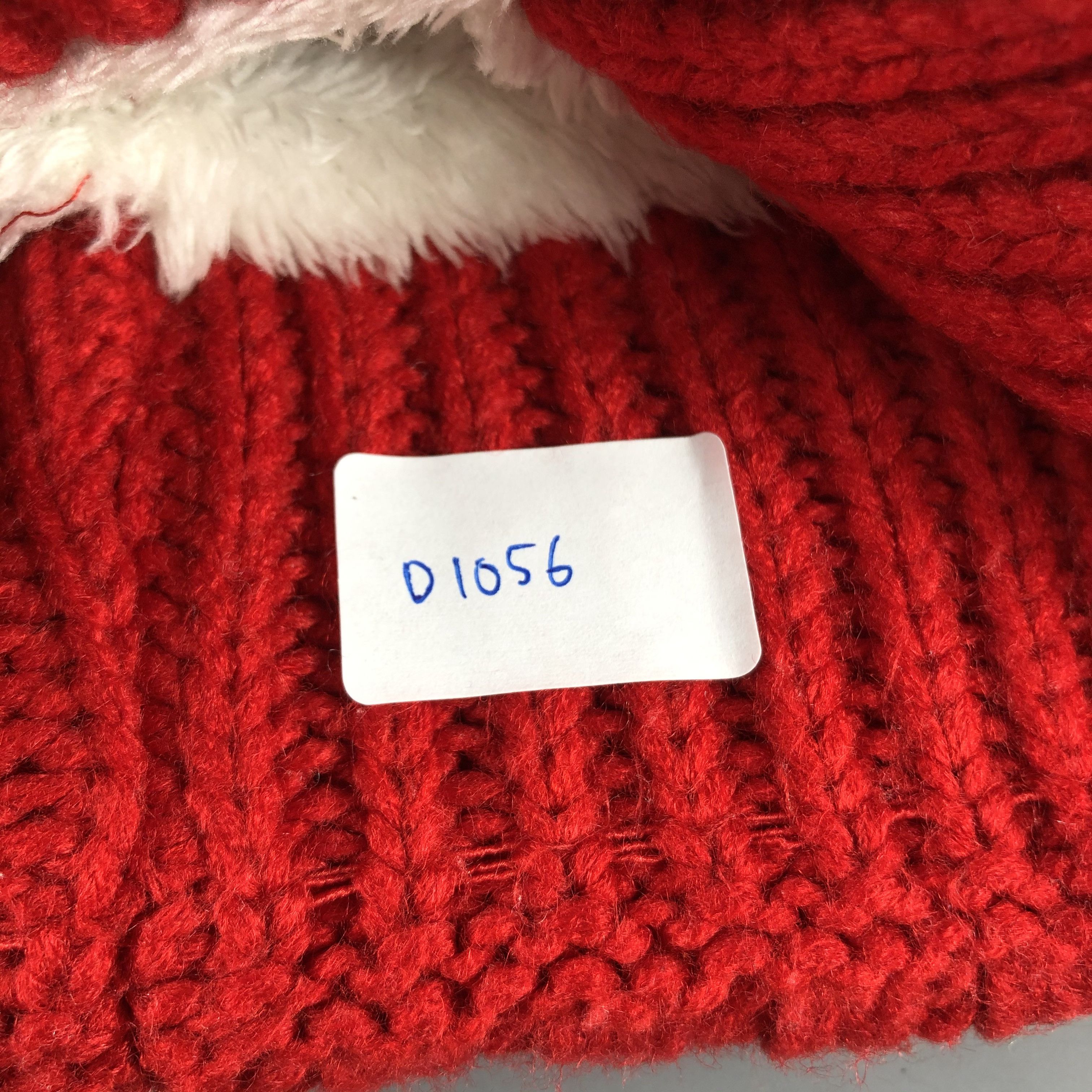 Japanese Brand × Vintage Kazimen Red Beanie Snow Hat Snow Cap -D1056 Size ONE SIZE - 6 Thumbnail