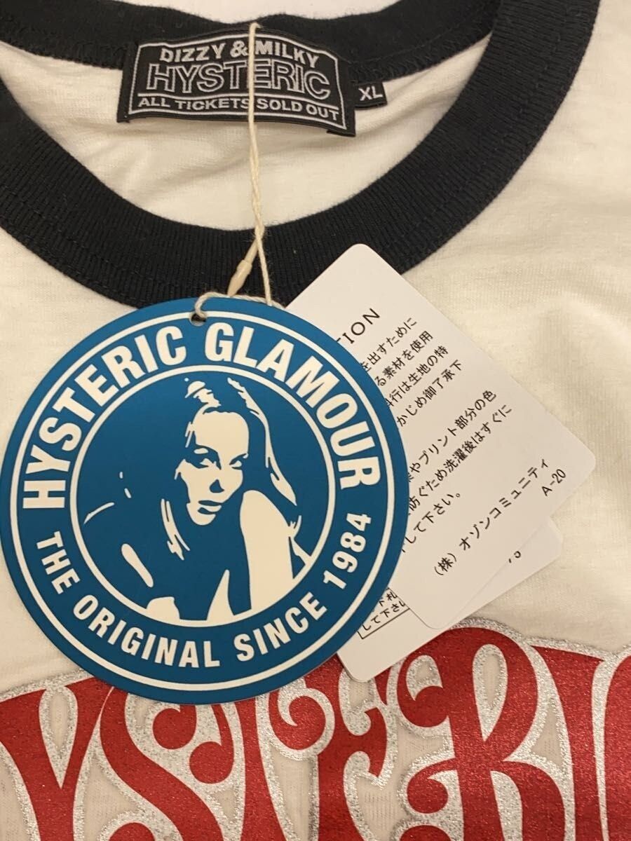 Hysteric Glamour 🐎 Burning Question T-Shirt Size US XL / EU 56 / 4 - 5 Thumbnail
