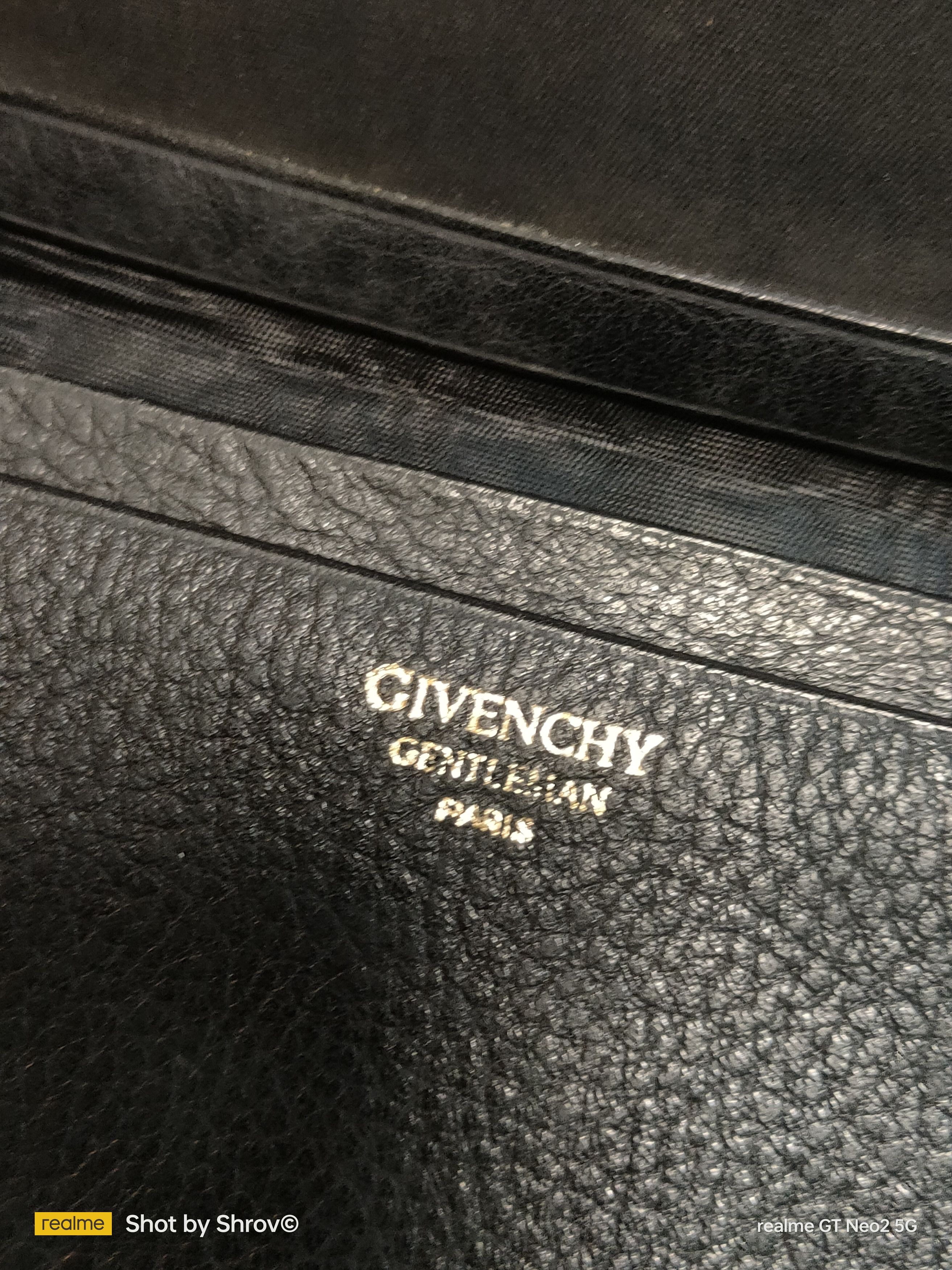 Givenchy GIVENCHY GENTLEMAN PARIS MADE IN ITALY SLOT CARD WALLET Size ONE SIZE - 6 Thumbnail