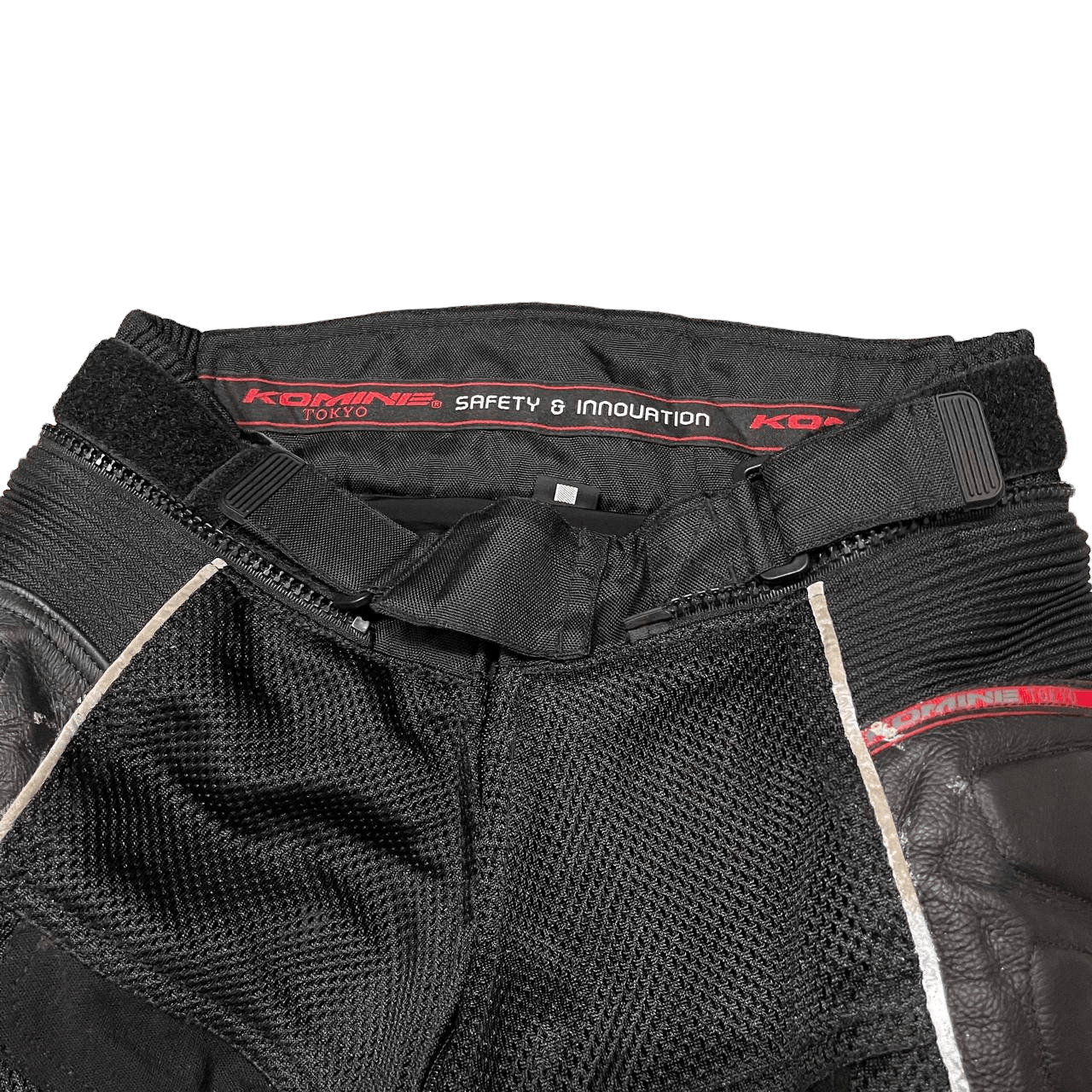 Kadoya Vintage Komine Racing Safety & Innovation Leather Pant Size US 31 - 7 Thumbnail