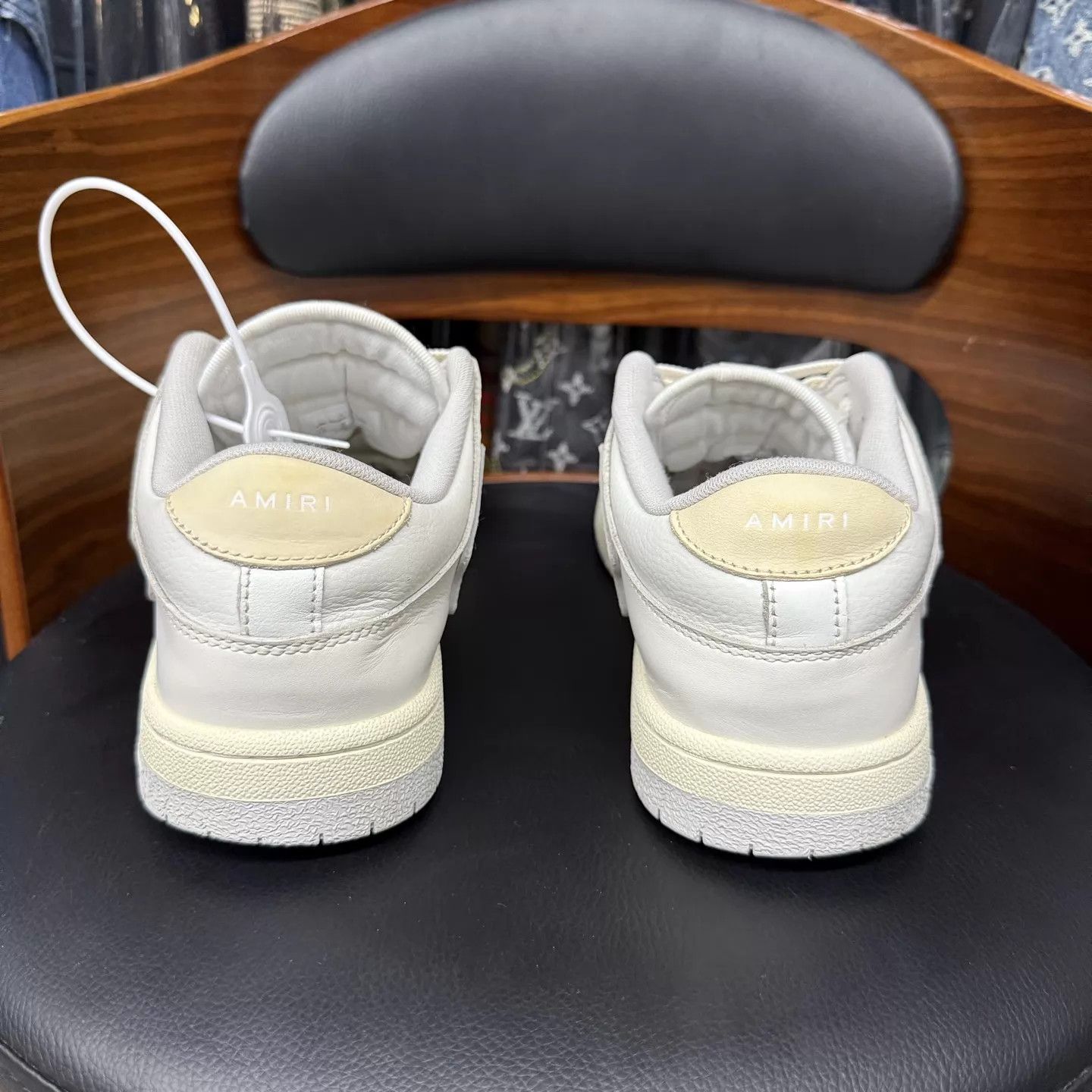 Amiri Amiri Gray White Distressed 43 Shoes Size US 10 / EU 43 - 3 Thumbnail