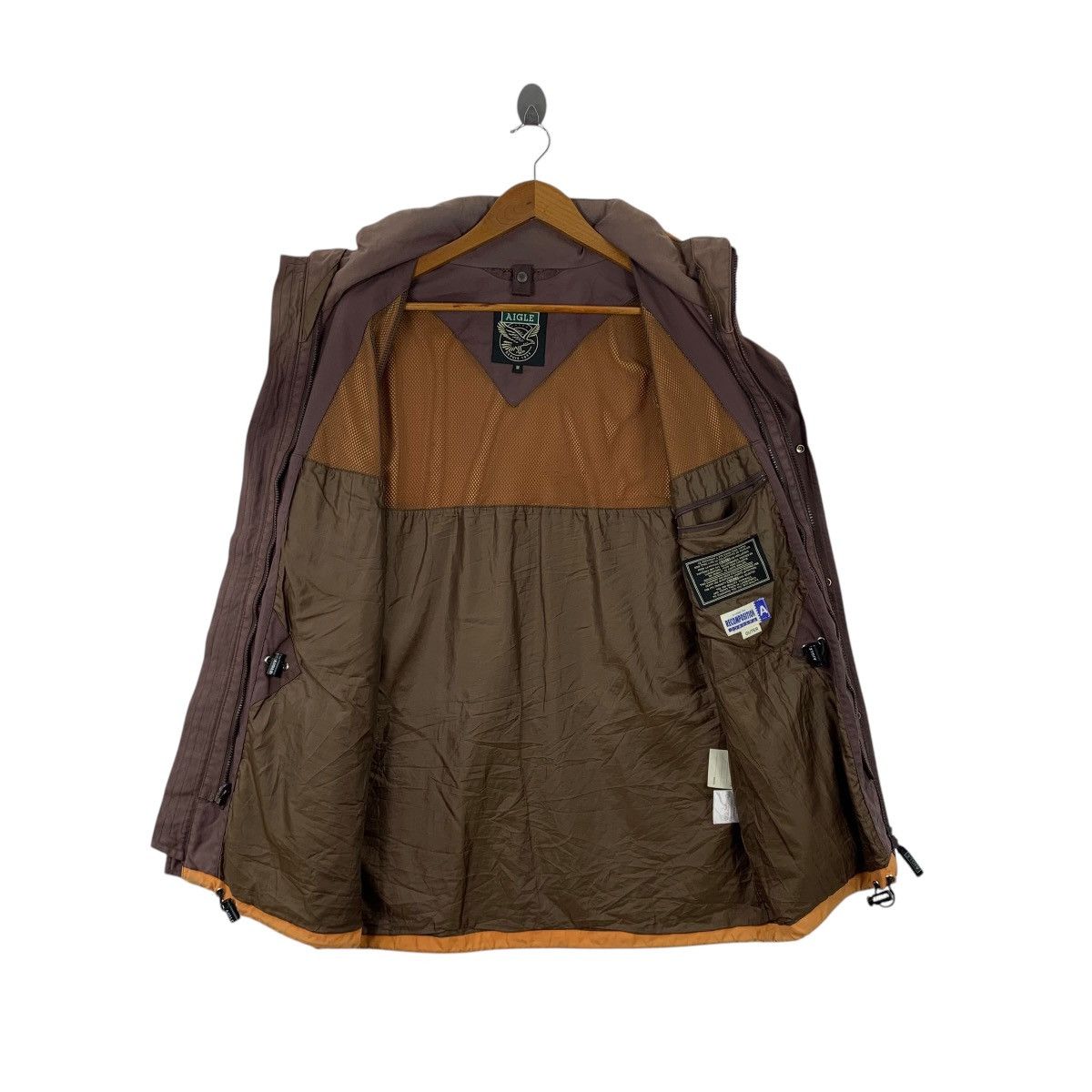 Aigle × Vintage Vintage AIGLE Outdoor Sportswear Small Logo Raincoat Jacket Size US M / EU 48-50 / 2 - 3 Thumbnail