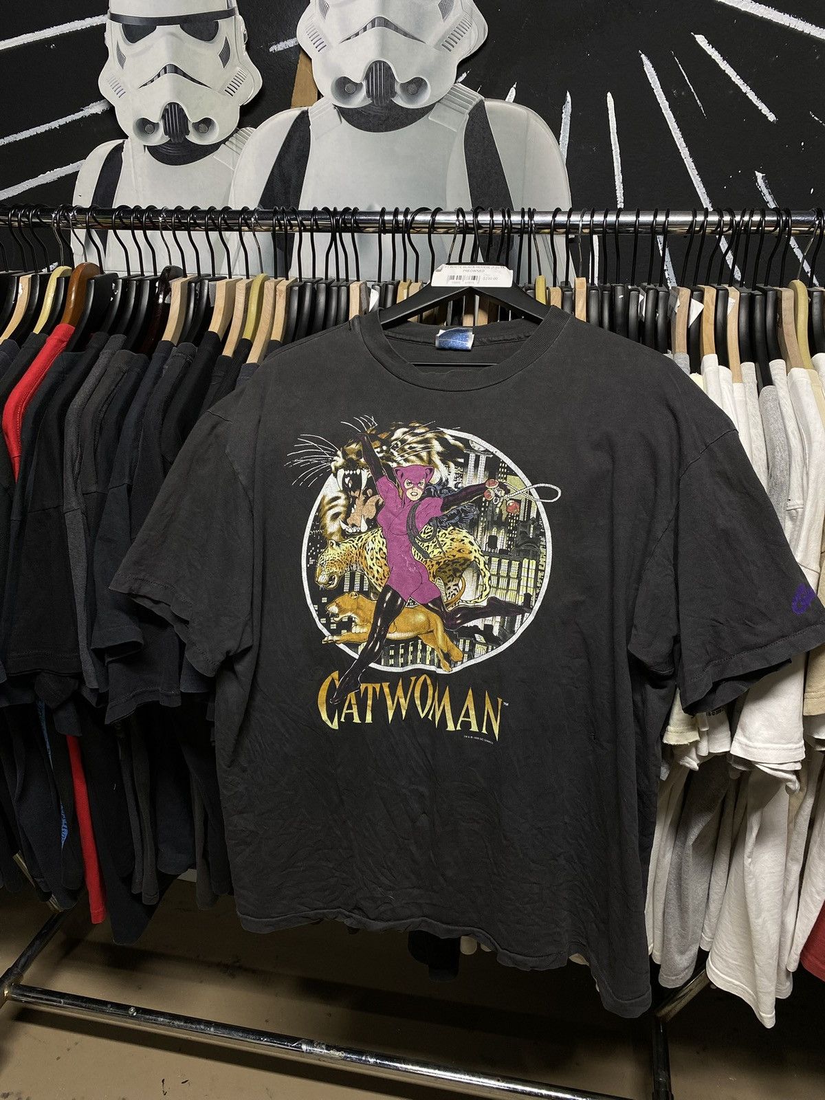 Vintage Vintage 1995 Cat Women T-Shirt Vtg Dc Comics Tee XL Size US XL / EU 56 / 4 - 1 Thumbnail