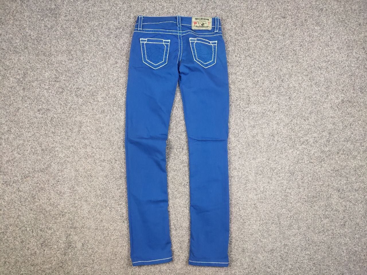 True Religion True Religion Geno Denim Slim Jeans Made in USA Y2K Style Size 28" / US 6 / IT 42 - 7 Thumbnail