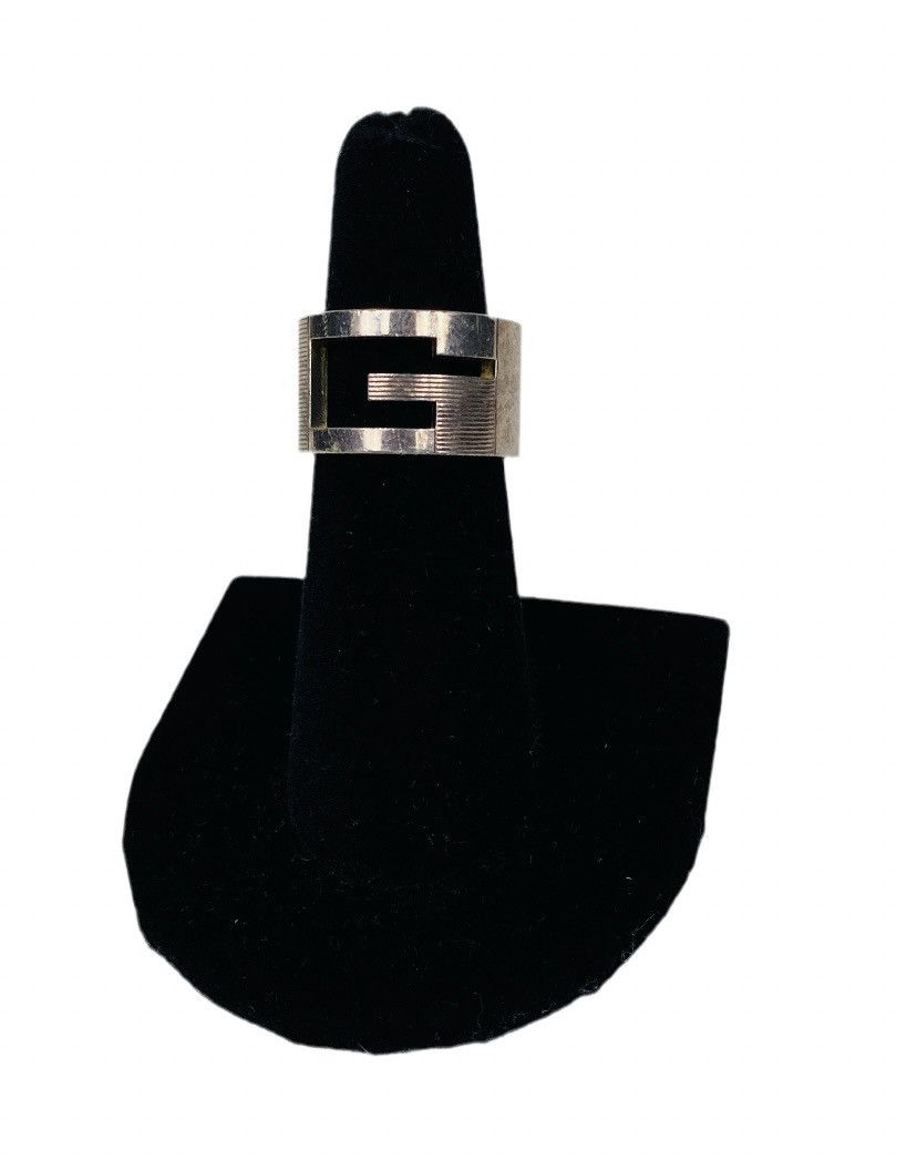 Gucci Gucci .925 Silver G Ring size IT 13 Size ONE SIZE - 1 Thumbnail