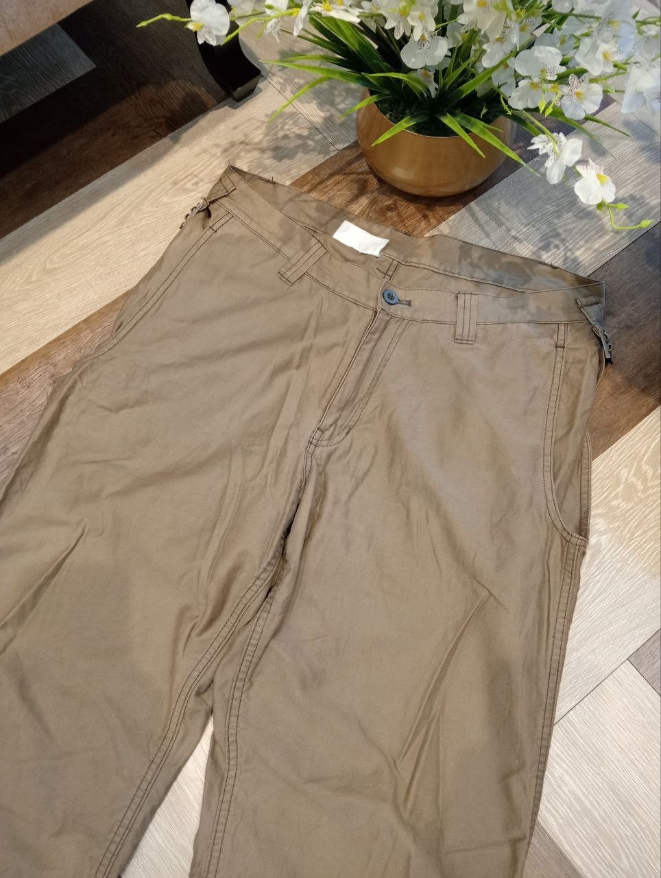 Final Home RARE FINAL HOME ISSEY MIYAKE DOUBLE WAIST ARMY PANTS Size US 36 / EU 52 - 3 Thumbnail