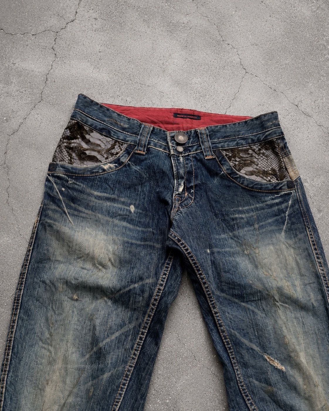 Japanese Brand BLUE WAY/ made in nippon flare jeans Size US 29 - 3 Thumbnail