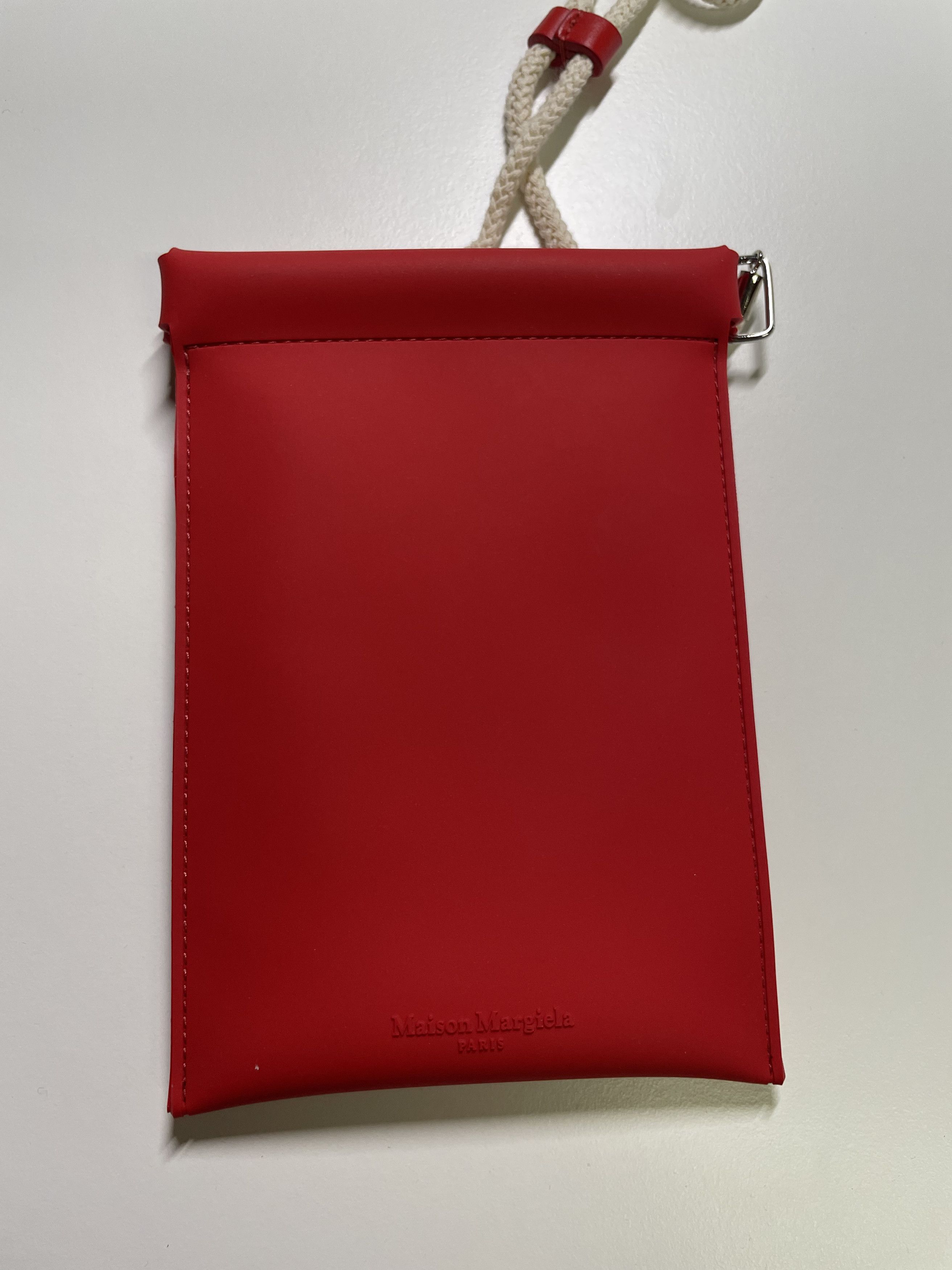 Maison Margiela Maison Margiela Red mini bag (1401) Size ONE SIZE - 8 Thumbnail